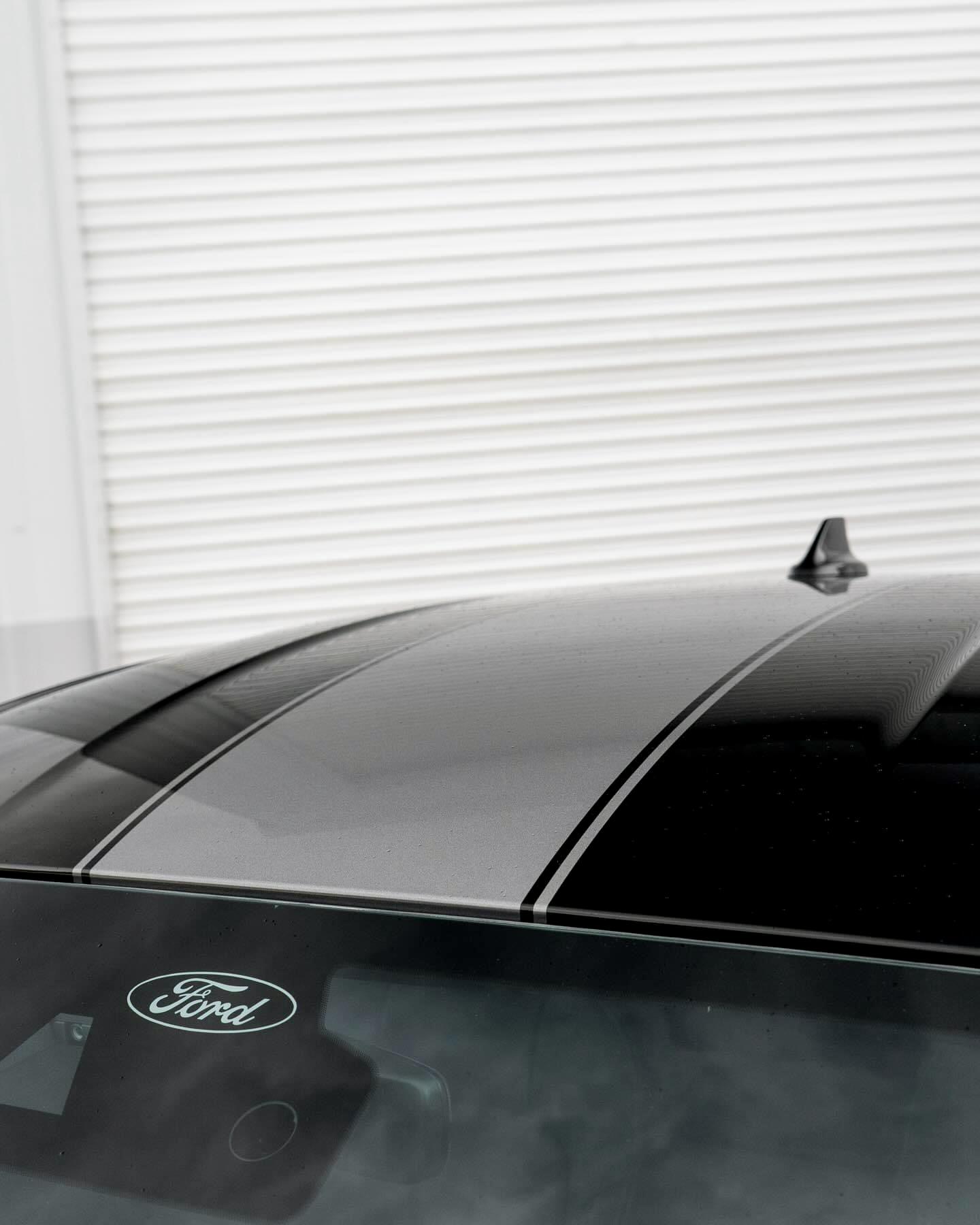 S650 Mustang Custom Super Snake Vinyl Stripes Installed IMG_2089