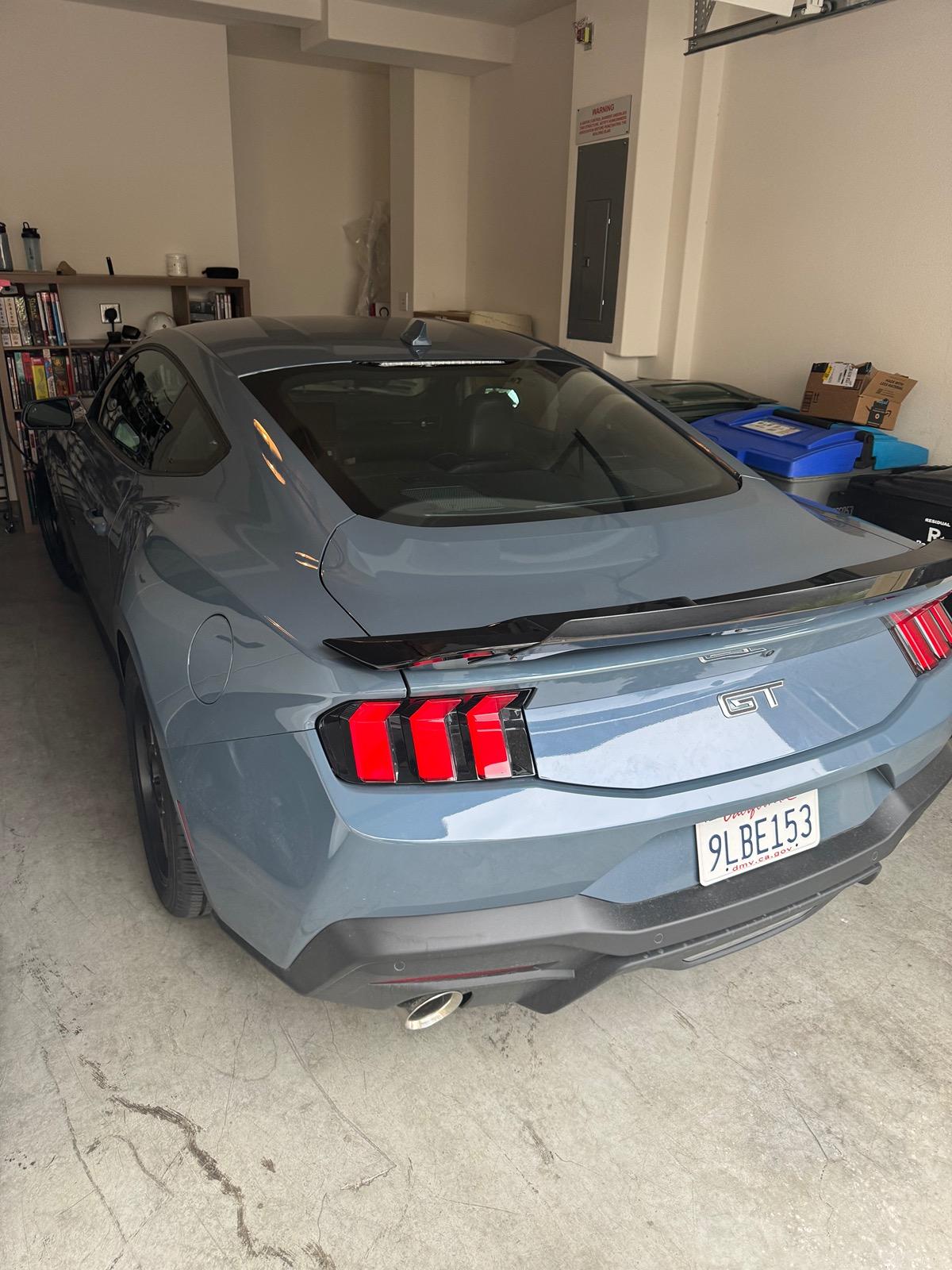 S650 Mustang Installed Steeda GT500 spoiler IMG_2106
