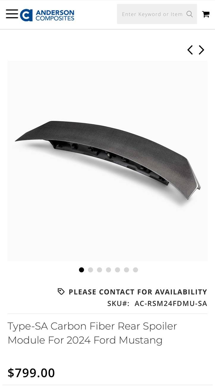 S650 Mustang GT Fastback Rear Wing Spoiler - options? IMG_2248
