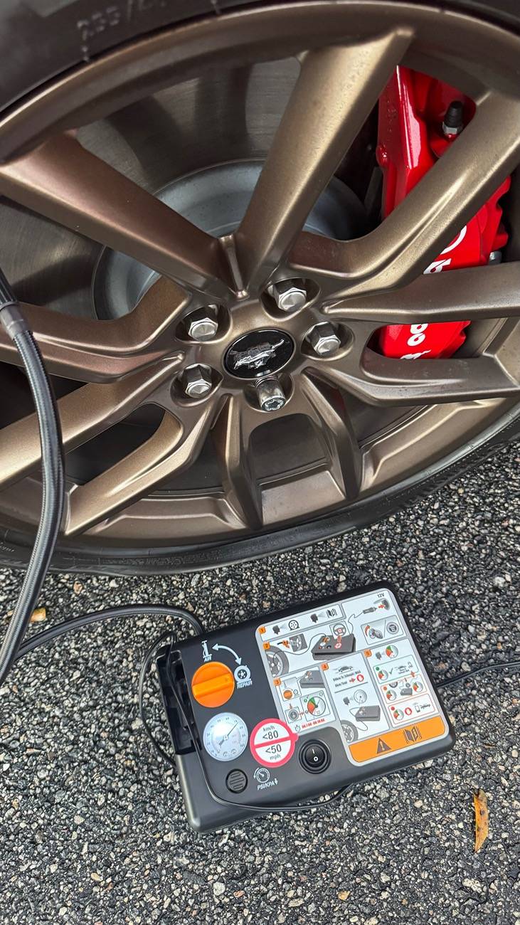 S650 Mustang Flat Tire this morning (pictures) IMG_2327