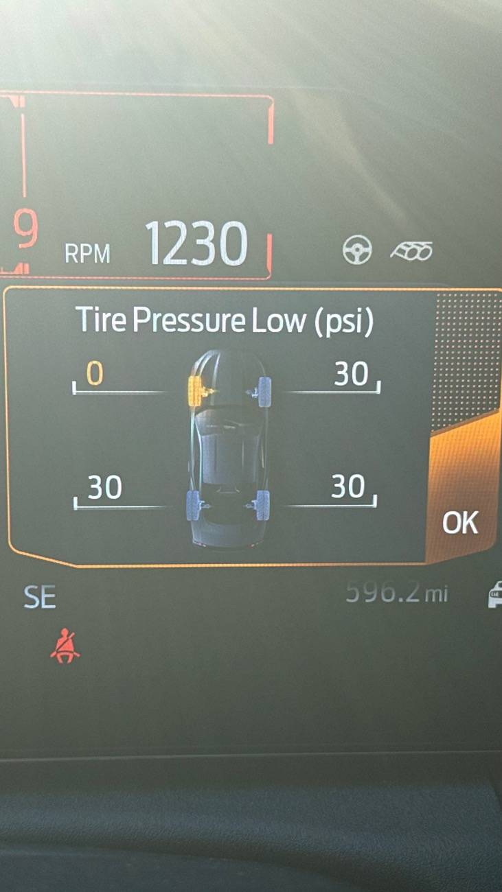 S650 Mustang Flat Tire this morning (pictures) IMG_2338