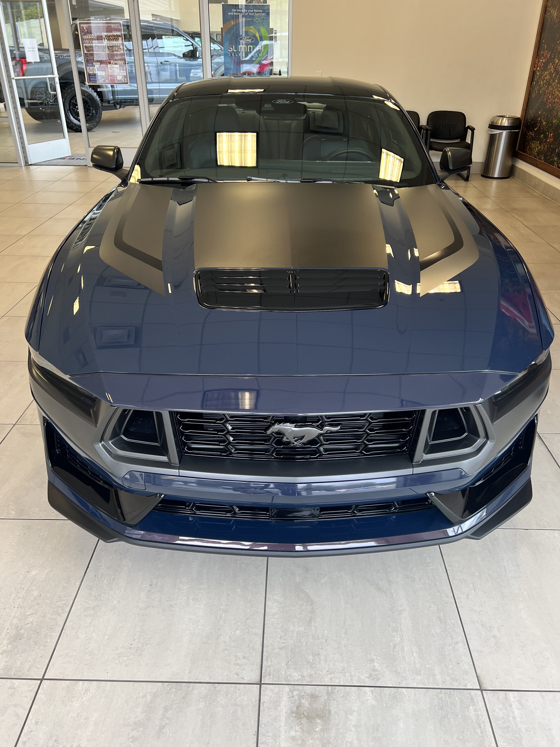 S650 Mustang Blue Ember Dark Horse arrived! IMG_2373