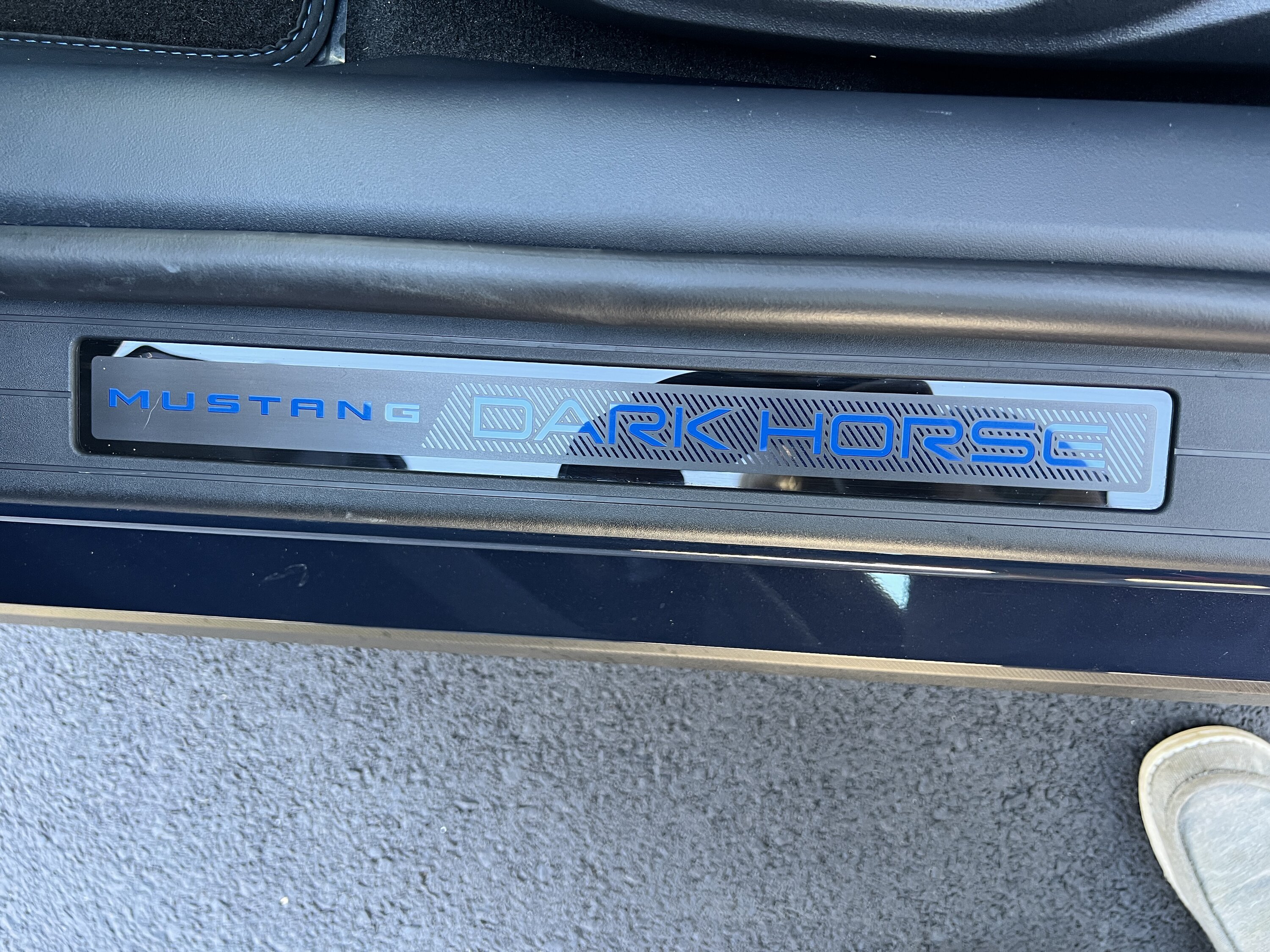 S650 Mustang Blue Ember Dark Horse arrived! IMG_2409