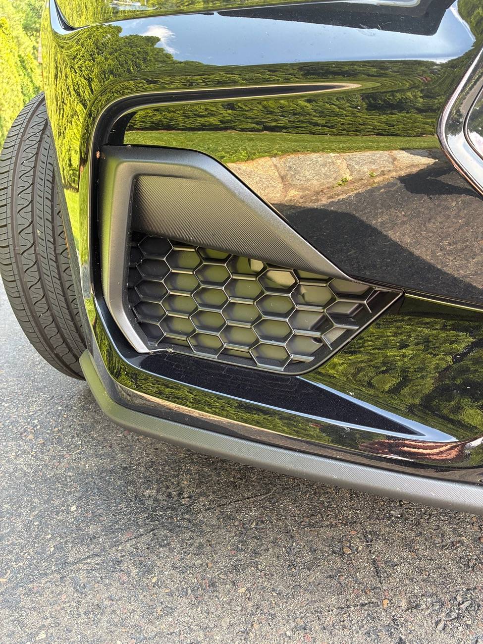 S650 Mustang Broken fake air vent IMG_2447