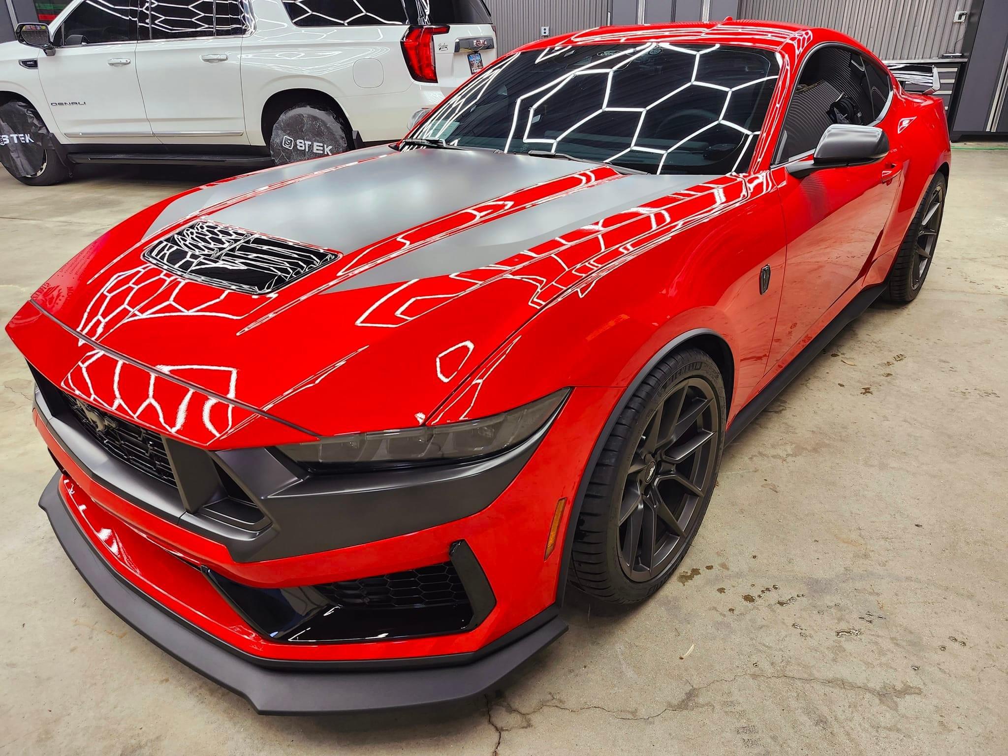 S650 Mustang Ceramic Coat on the Dark Horse Install Complete! IMG_2493