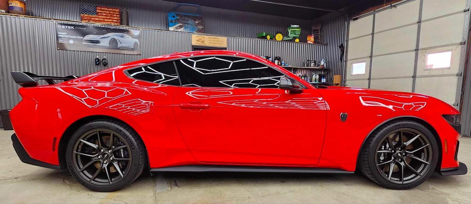 S650 Mustang Ceramic Coat on the Dark Horse Install Complete! IMG_2511