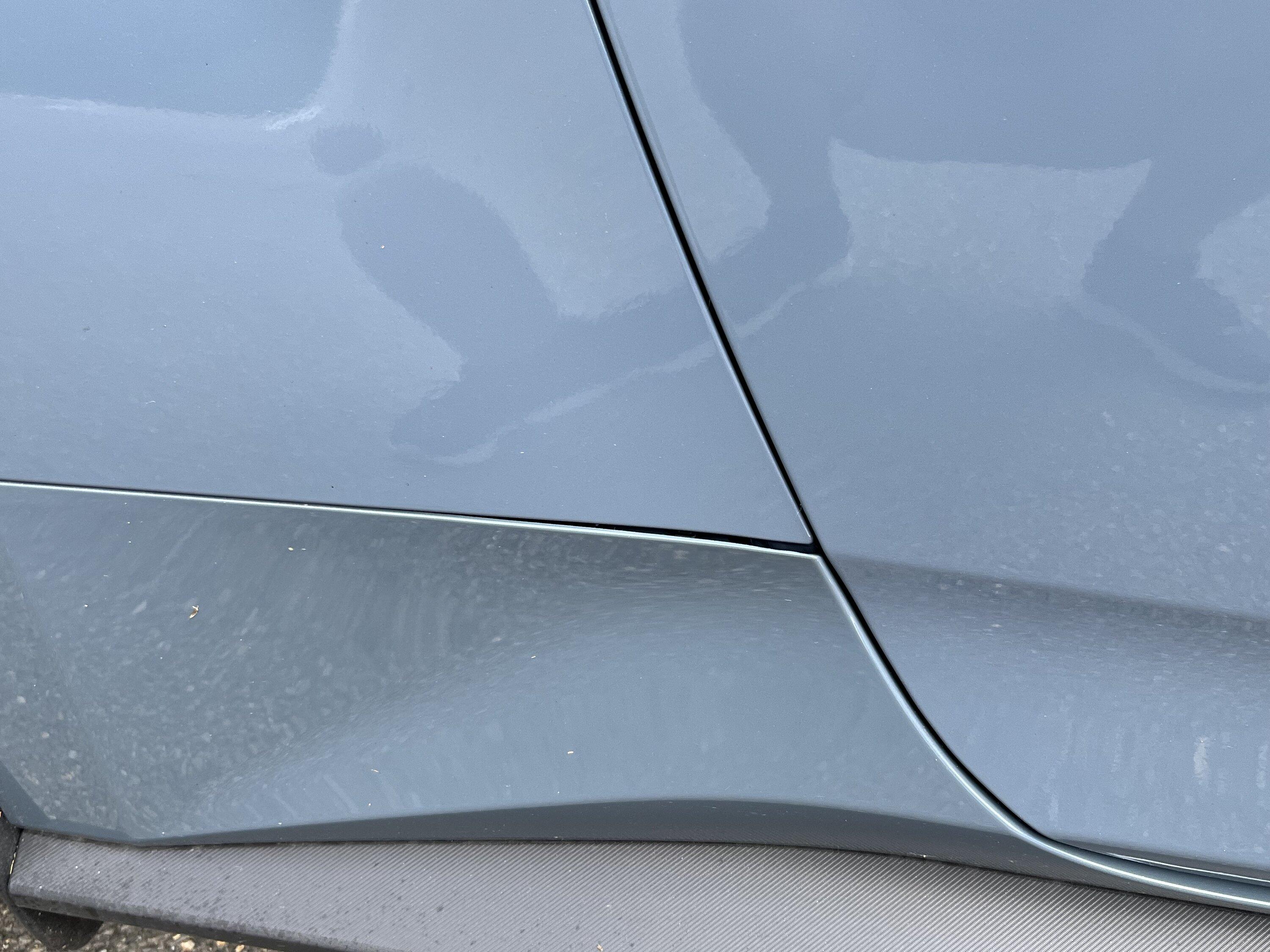 S650 Mustang Took delivery...didn't notice the paint doesn't exactly match. Am I screwed? IMG_2783