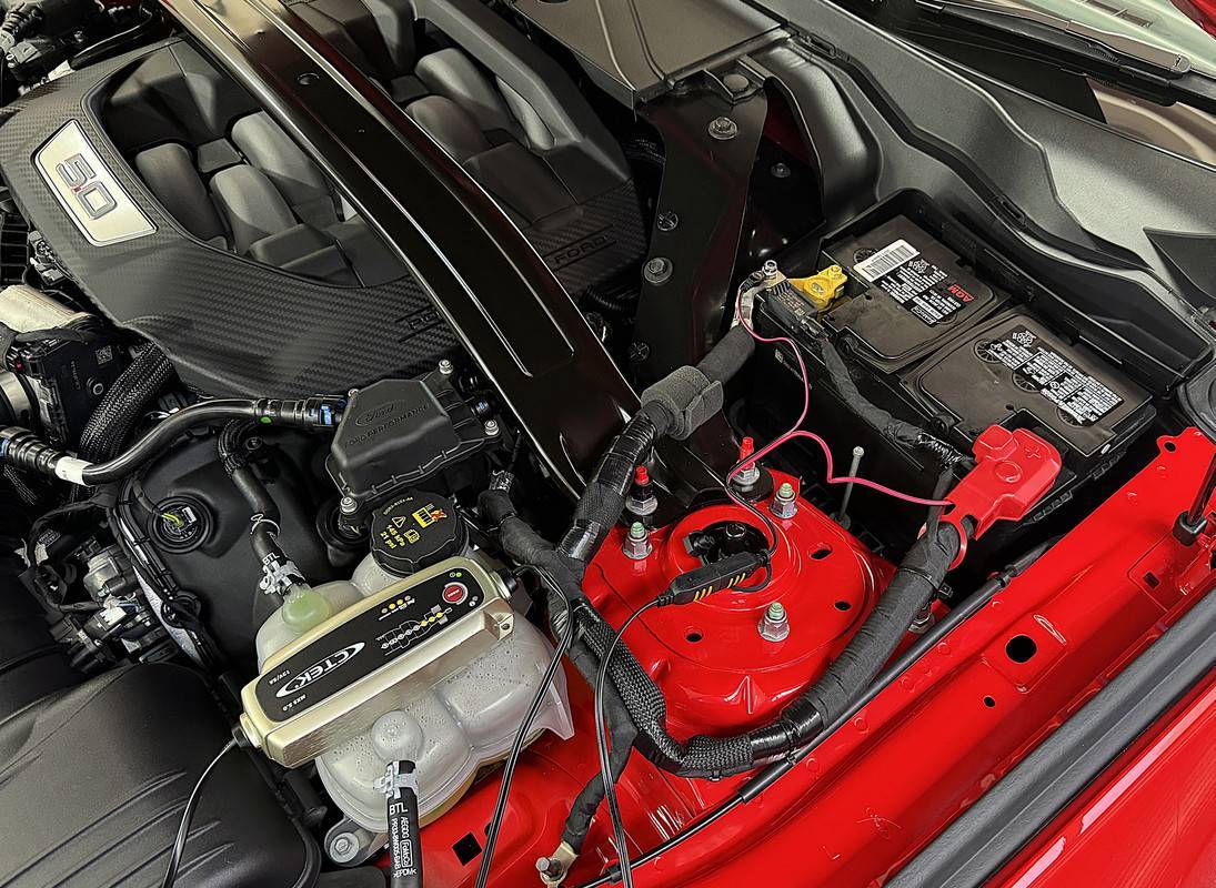 S650 Mustang Connecting CTEK/Battery Tender img_2810-