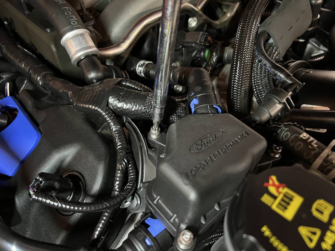 S650 Mustang Oil Air Separator Install IMG_2948