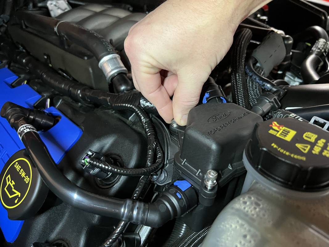 S650 Mustang Oil Air Separator Install IMG_2950