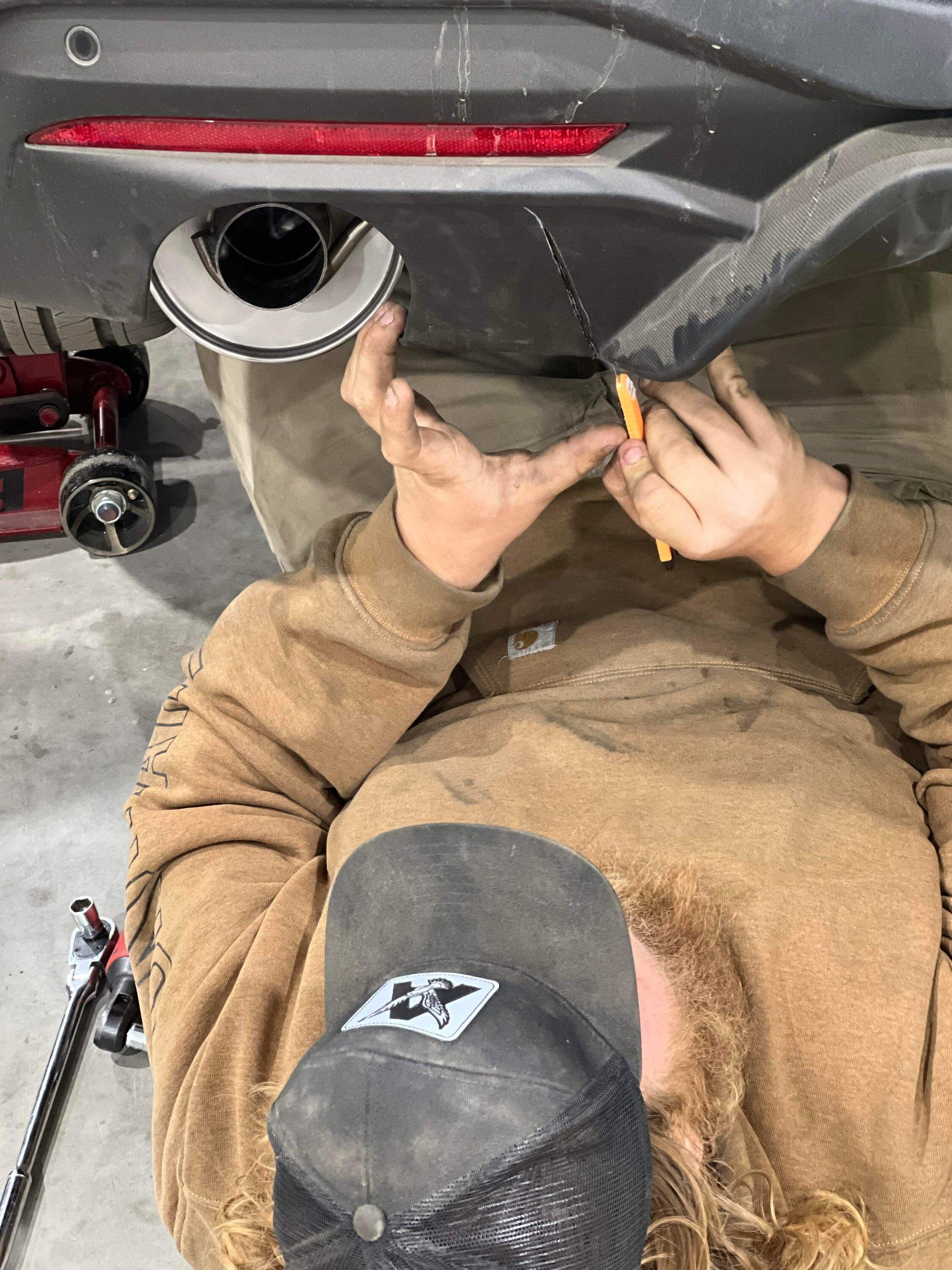 S650 Mustang Dual Tip Exhaust to Quad Tip Exhaust IMG_3174
