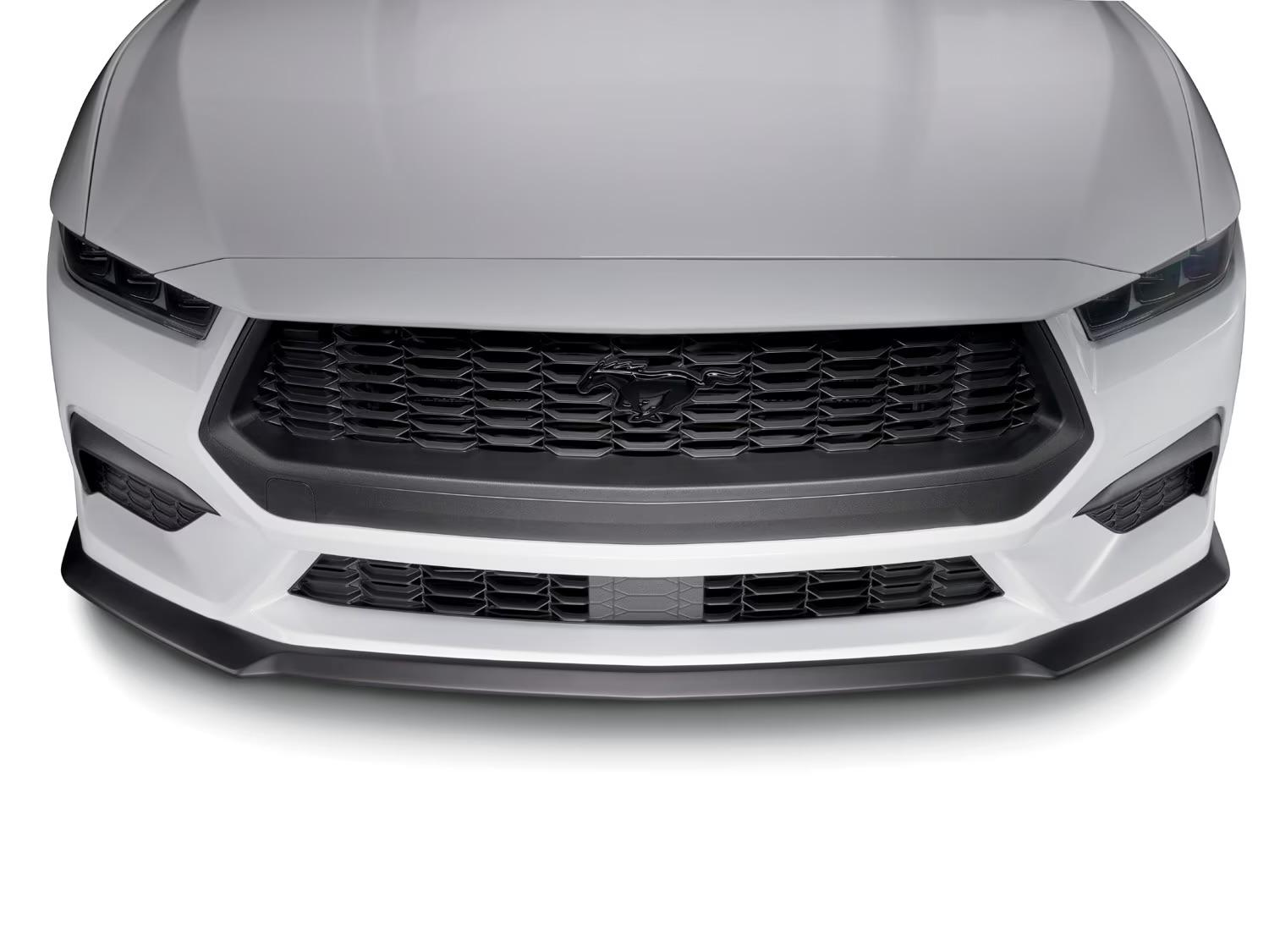 S650 Mustang Transforming the front end of the car, adding air design splitter, GT style grille and hood vent IMG_3291