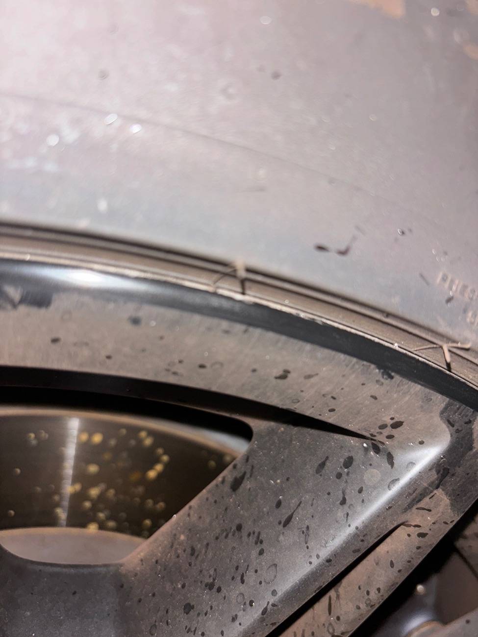 S650 Mustang Performance Pack Rim Defect IMG_3331