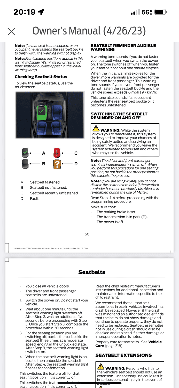 S650 Mustang Auto Start Stop System IMG_3381
