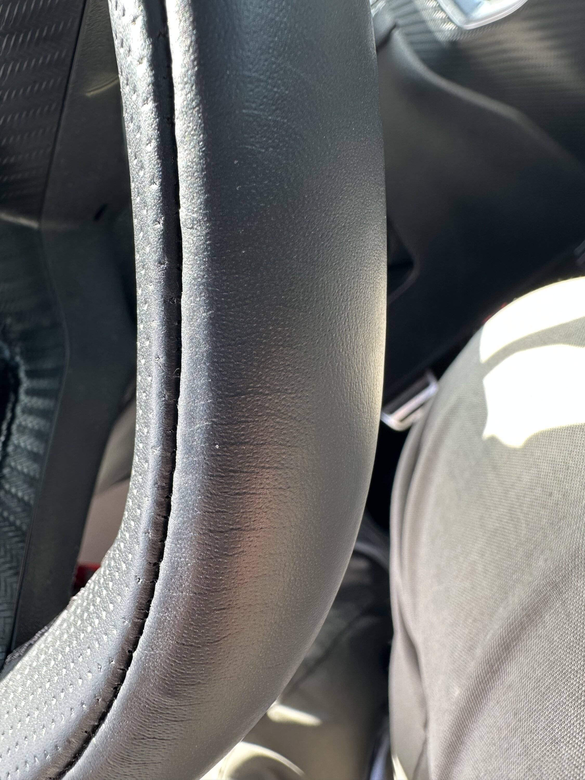 S650 Mustang Steering Wheel Leather Deterioration? IMG_3465