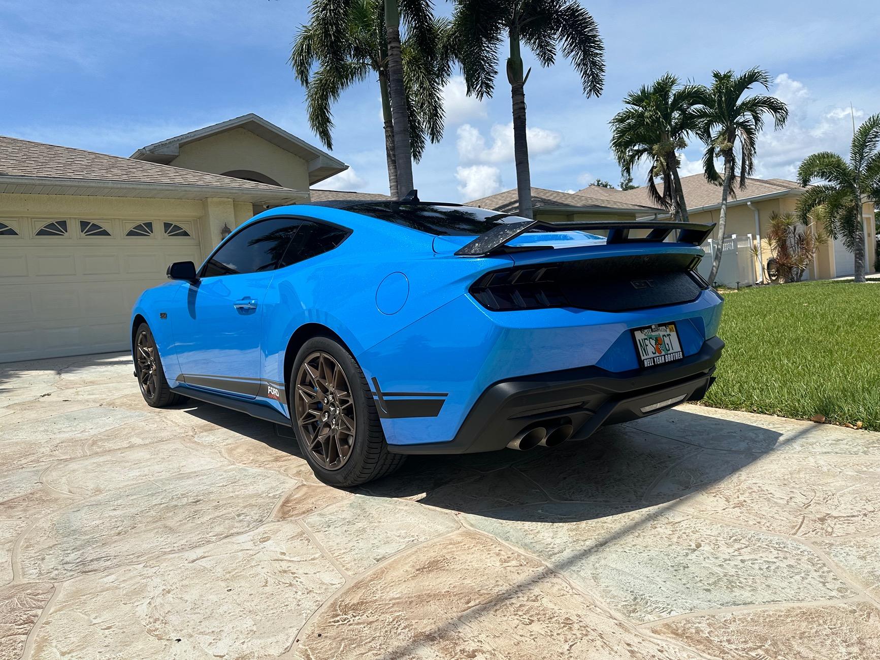 S650 Mustang Personal Plates are finally on IMG_3533