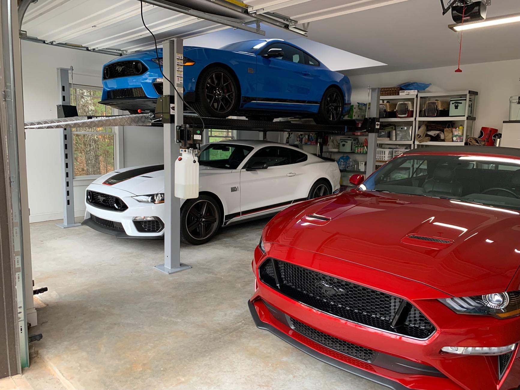 S650 Mustang Finally got a lift in my garage IMG_3633