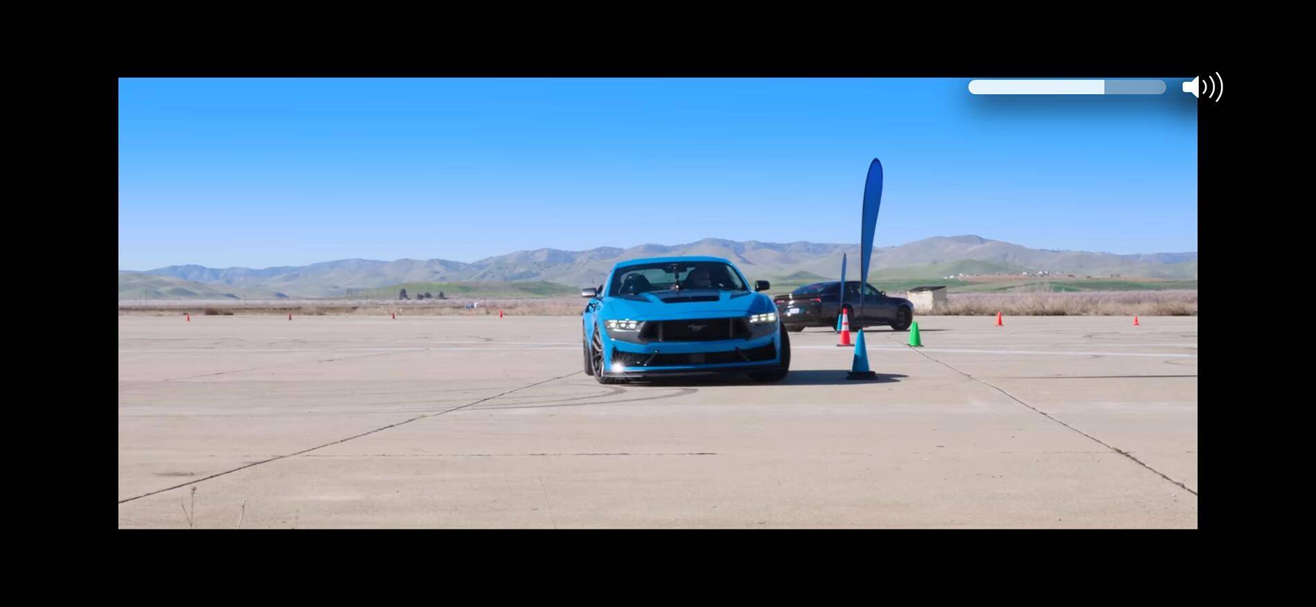S650 Mustang EDMUNDS U-DRAGS: Ford Mustang Dark Horse vs. Dodge Charger Daytona EV IMG_3643