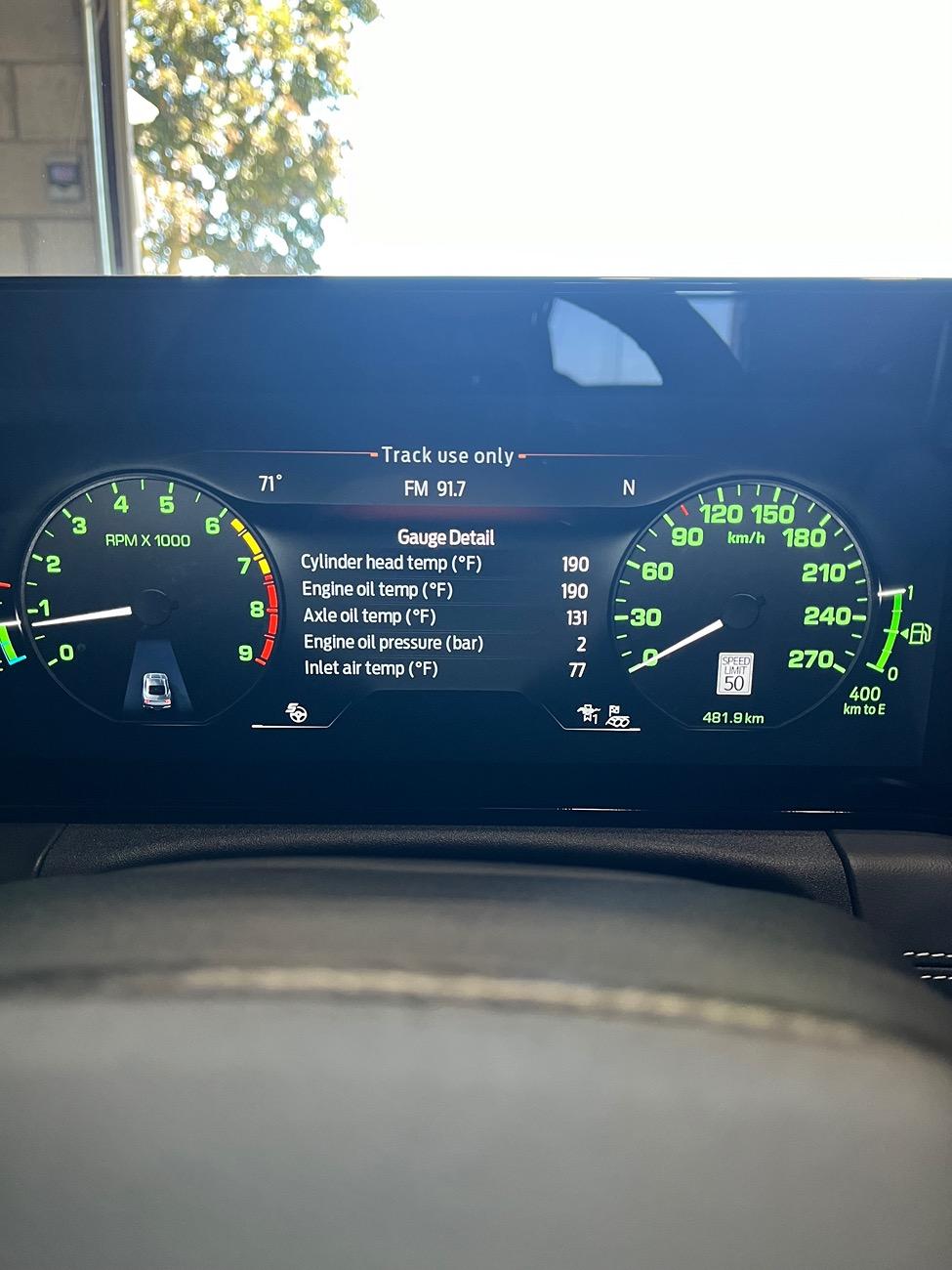 S650 Mustang Let's see your Gauge Details, What is Normal? IMG_3652