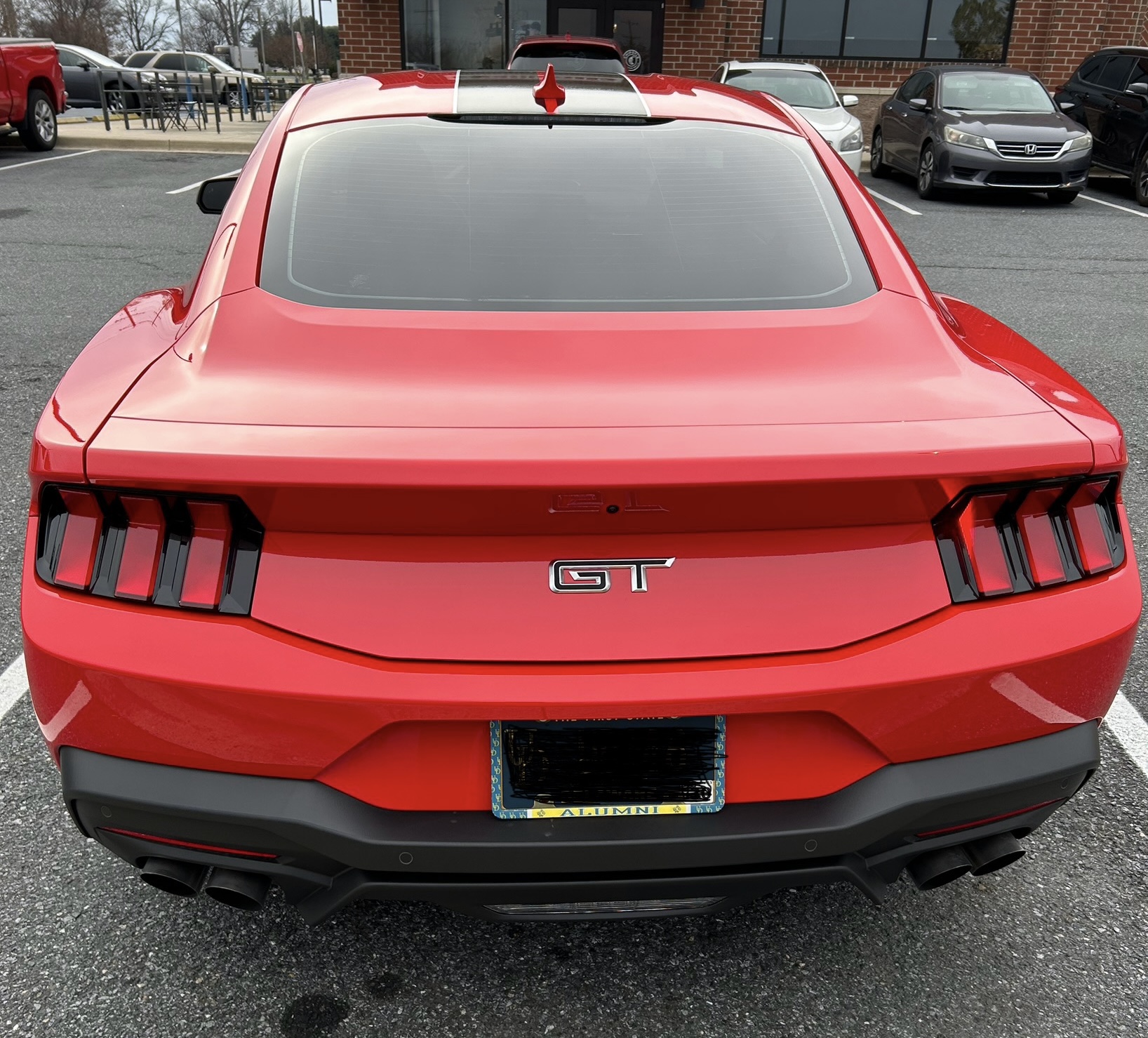 S650 Mustang 18% Ceramic Tint and gouge repaired IMG_3655