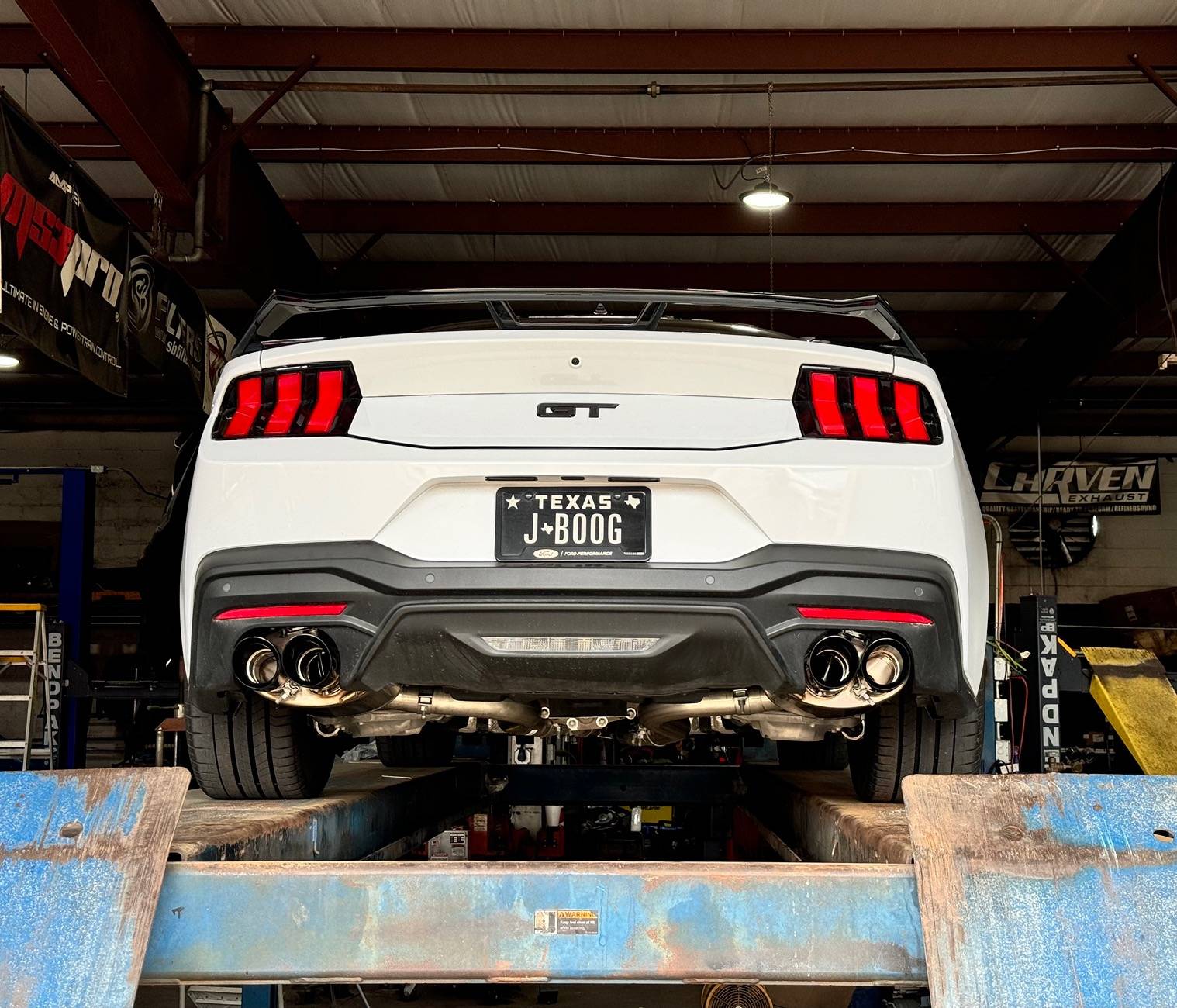 S650 Mustang Installed: 2024 Mustang GT Roush Axleback Bigger Quad Tips (Non-Active) IMG_4095
