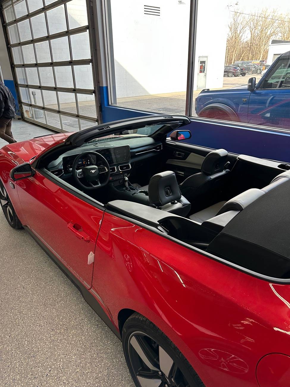 S650 Mustang Race Red 60th Anniversary Spotted In the Wild IMG_4409