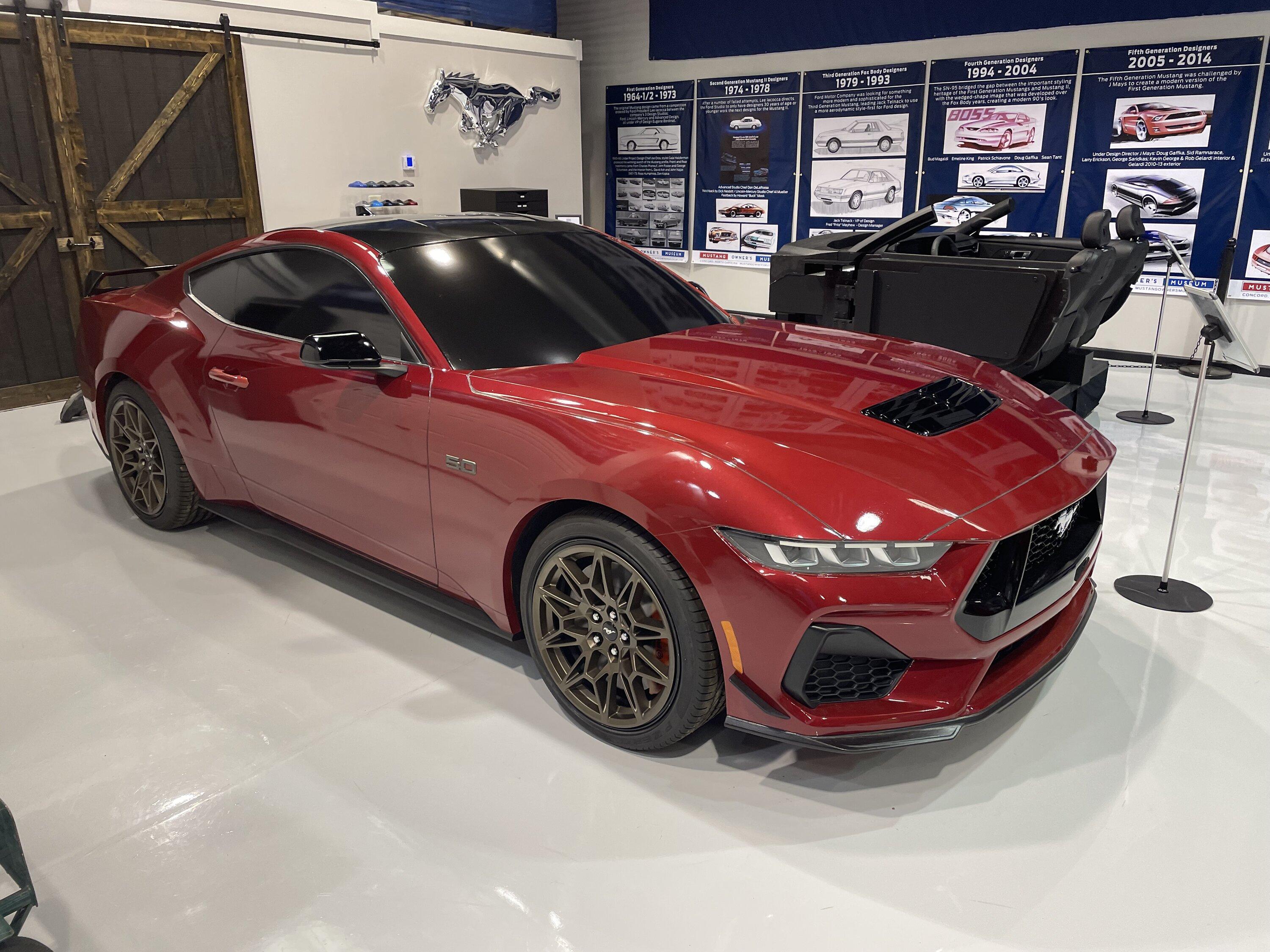 S650 Mustang S650 Mustang Full Size Clay Model Displayed at Mustang Owner's Museum IMG_4484