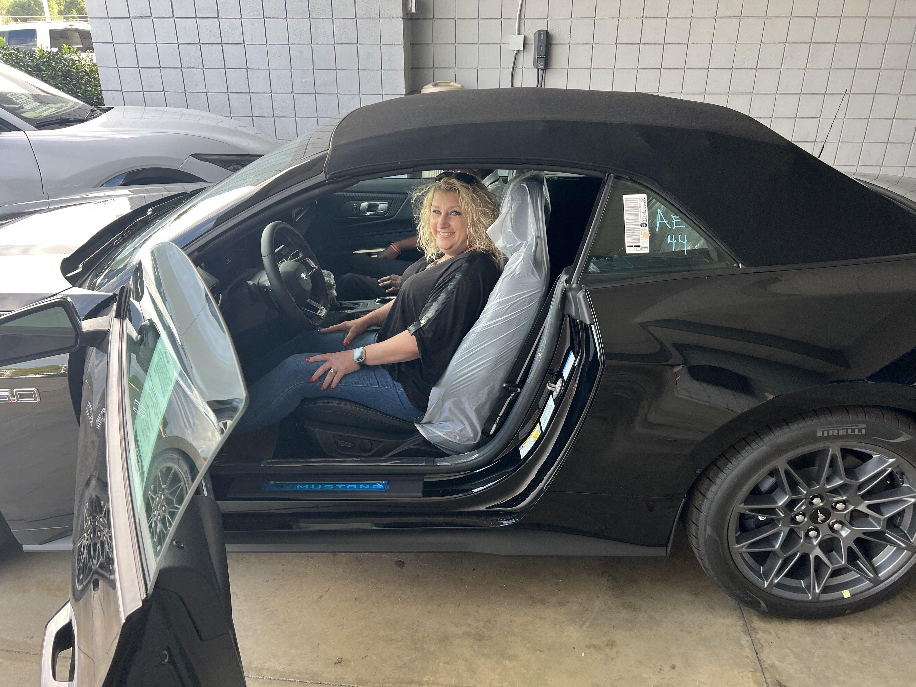 S650 Mustang Triple black GT convertible just arrived IMG_4840