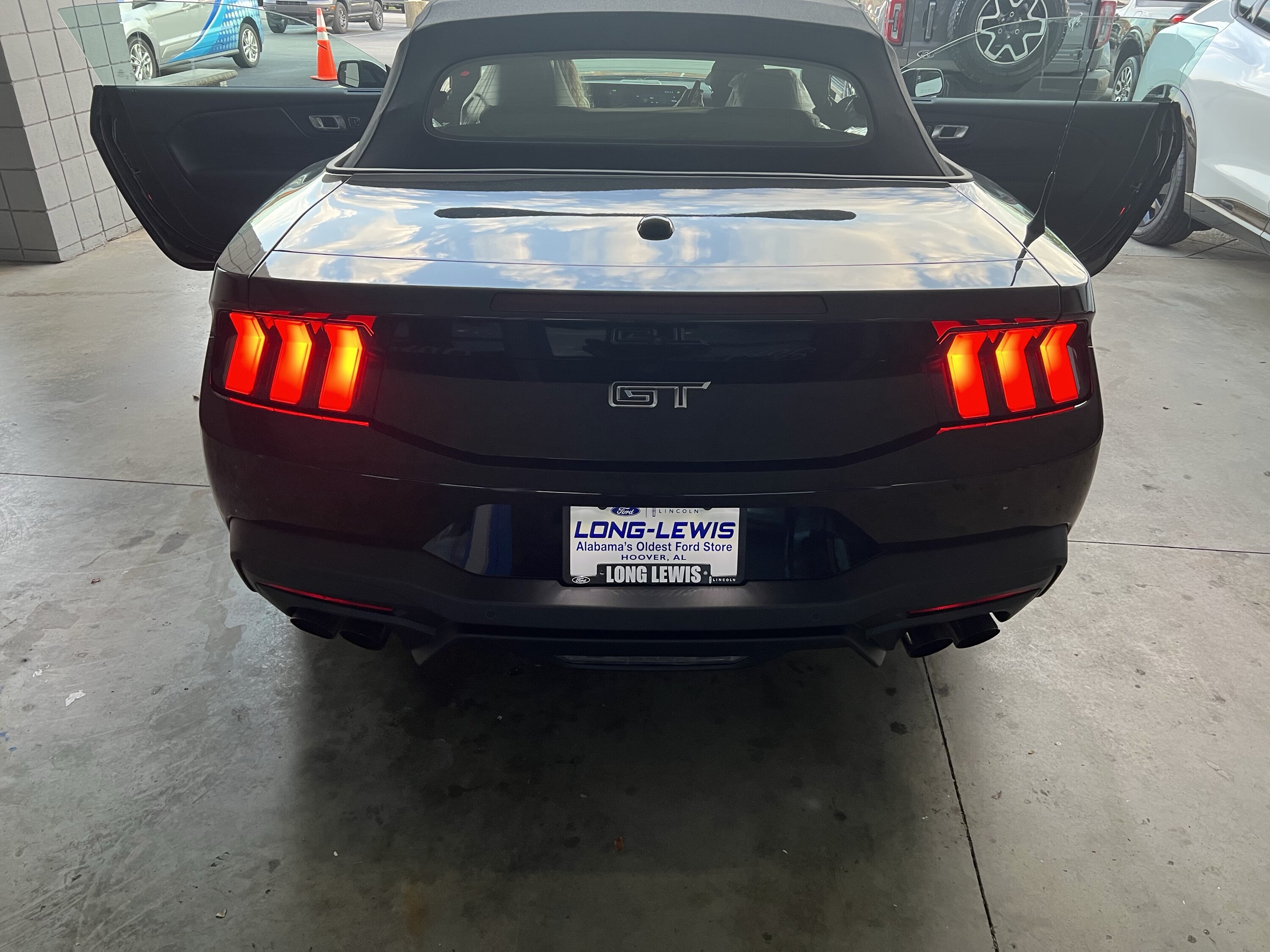 S650 Mustang Triple black GT convertible just arrived IMG_4851