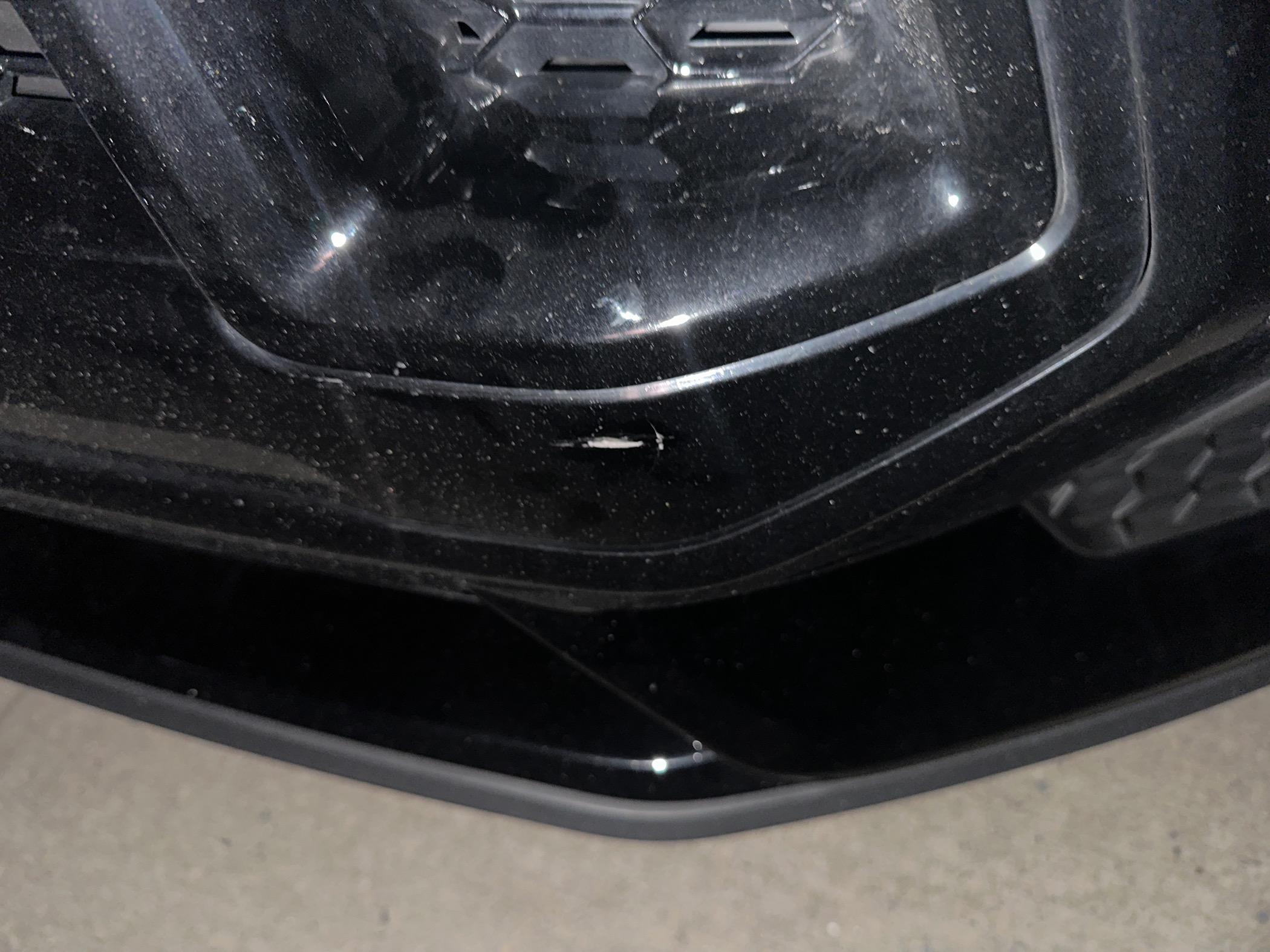 S650 Mustang Getting crack out of grille IMG_4851