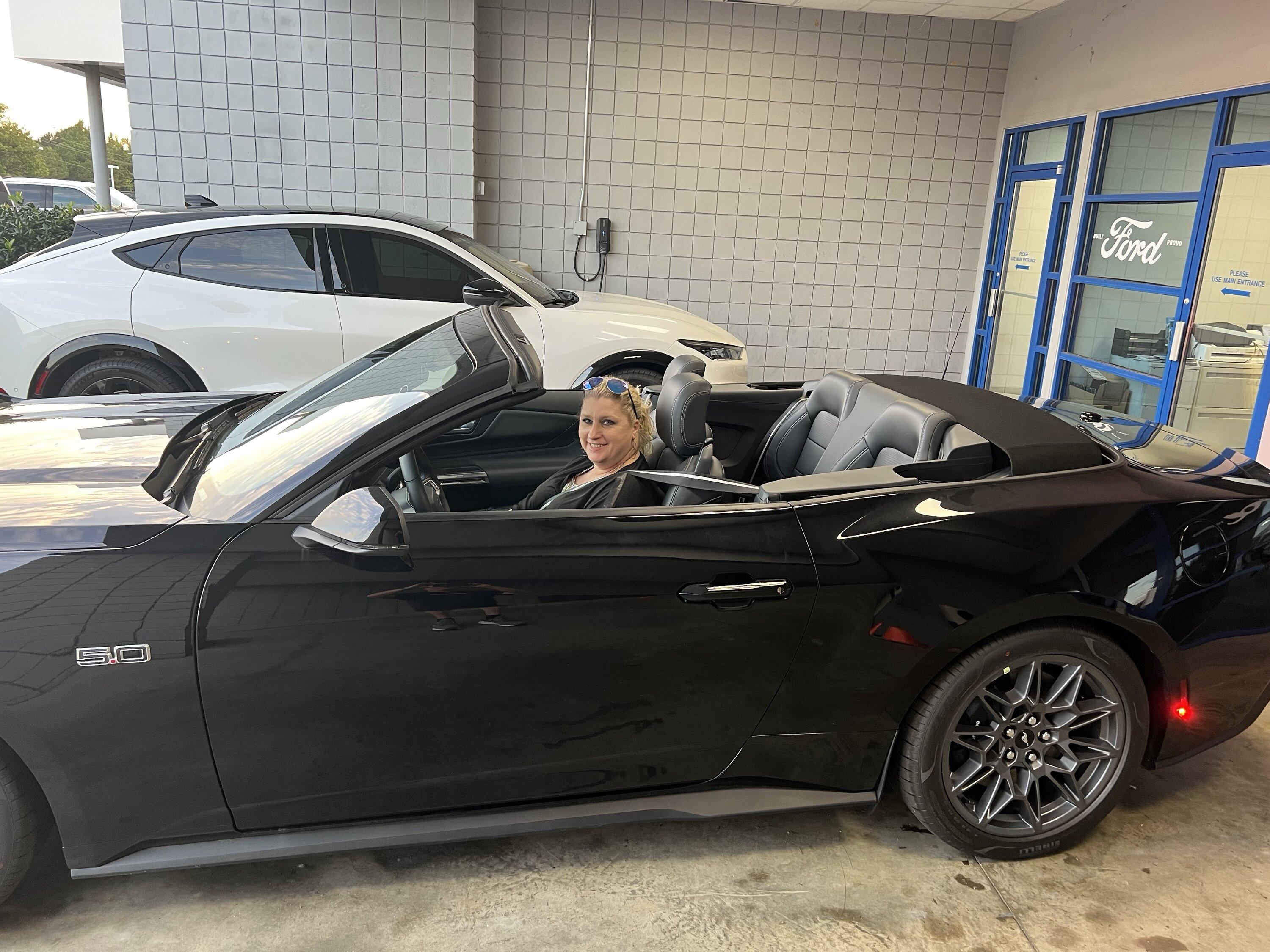 S650 Mustang Triple black GT convertible just arrived IMG_4853