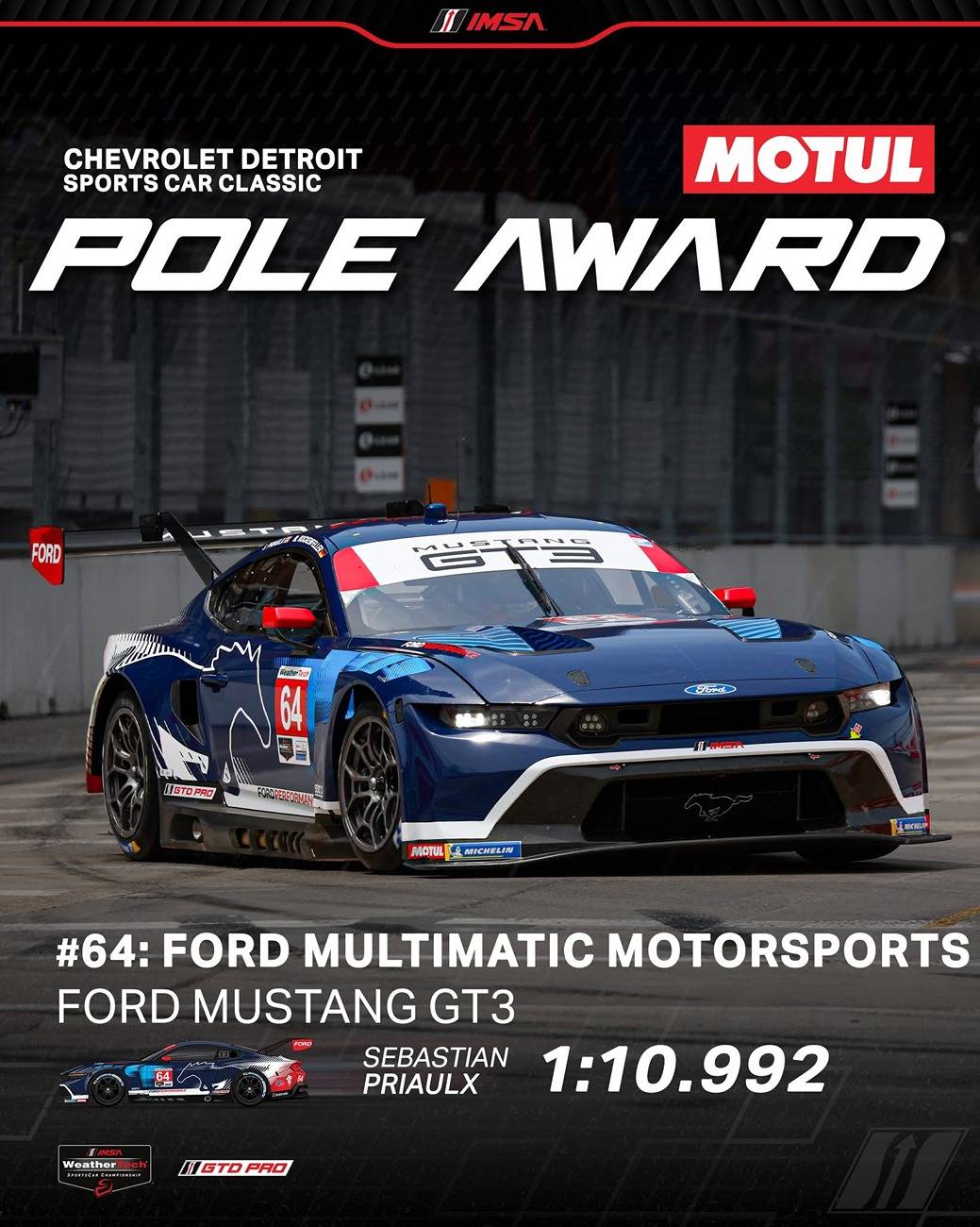 S650 Mustang Mustang GT3 Wins Detroit Grand Prix - IMSA WeatherTech SportsCar Championship GTD PRO IMG_5086.JPG