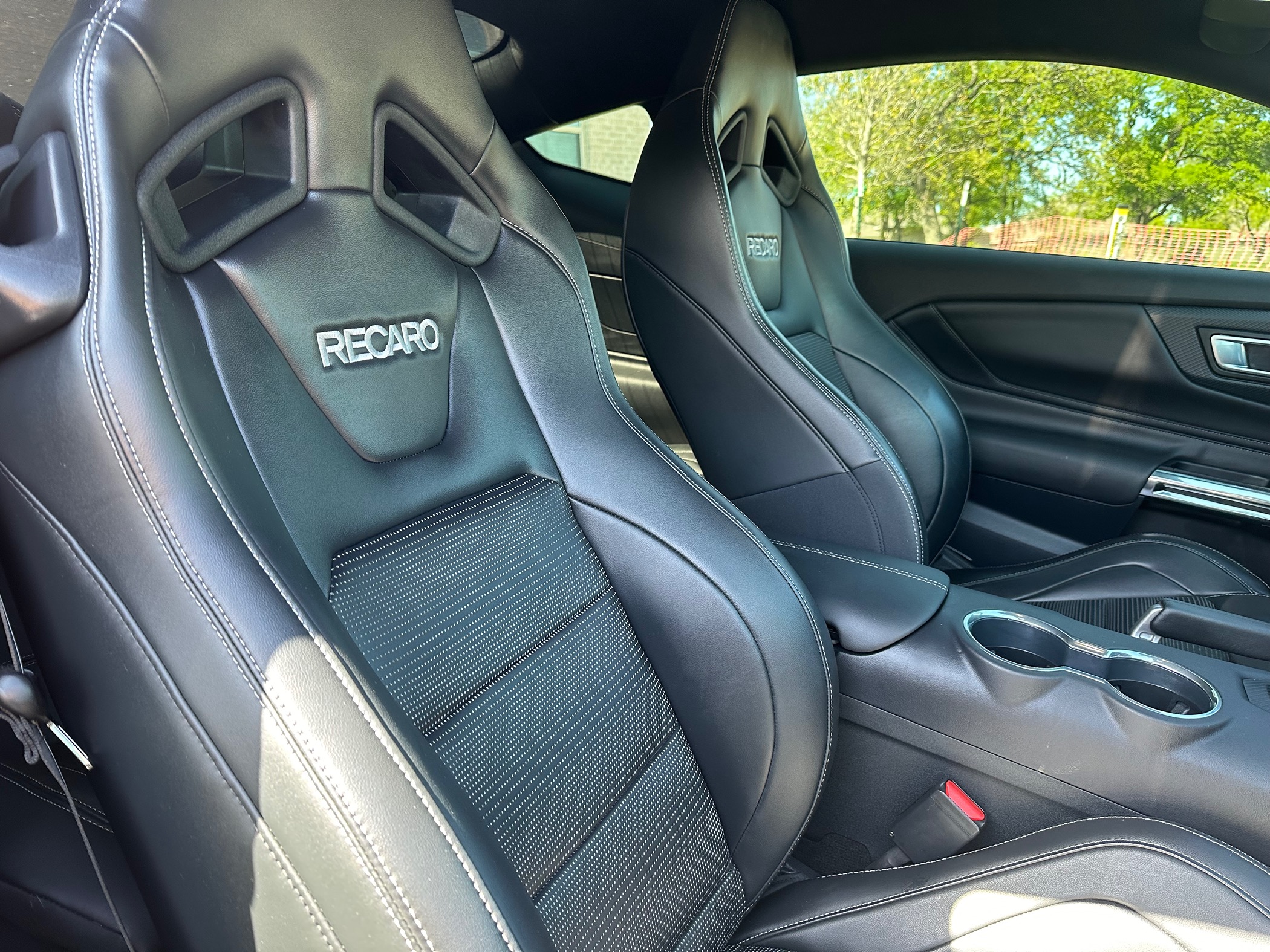 S650 Mustang Color of Recaro seats with Performance Pack AND 401A IMG_5142