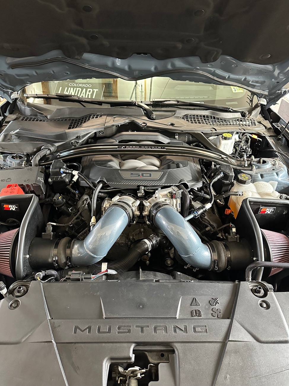 S650 Mustang Strut Tower Bar Plate IMG_5322