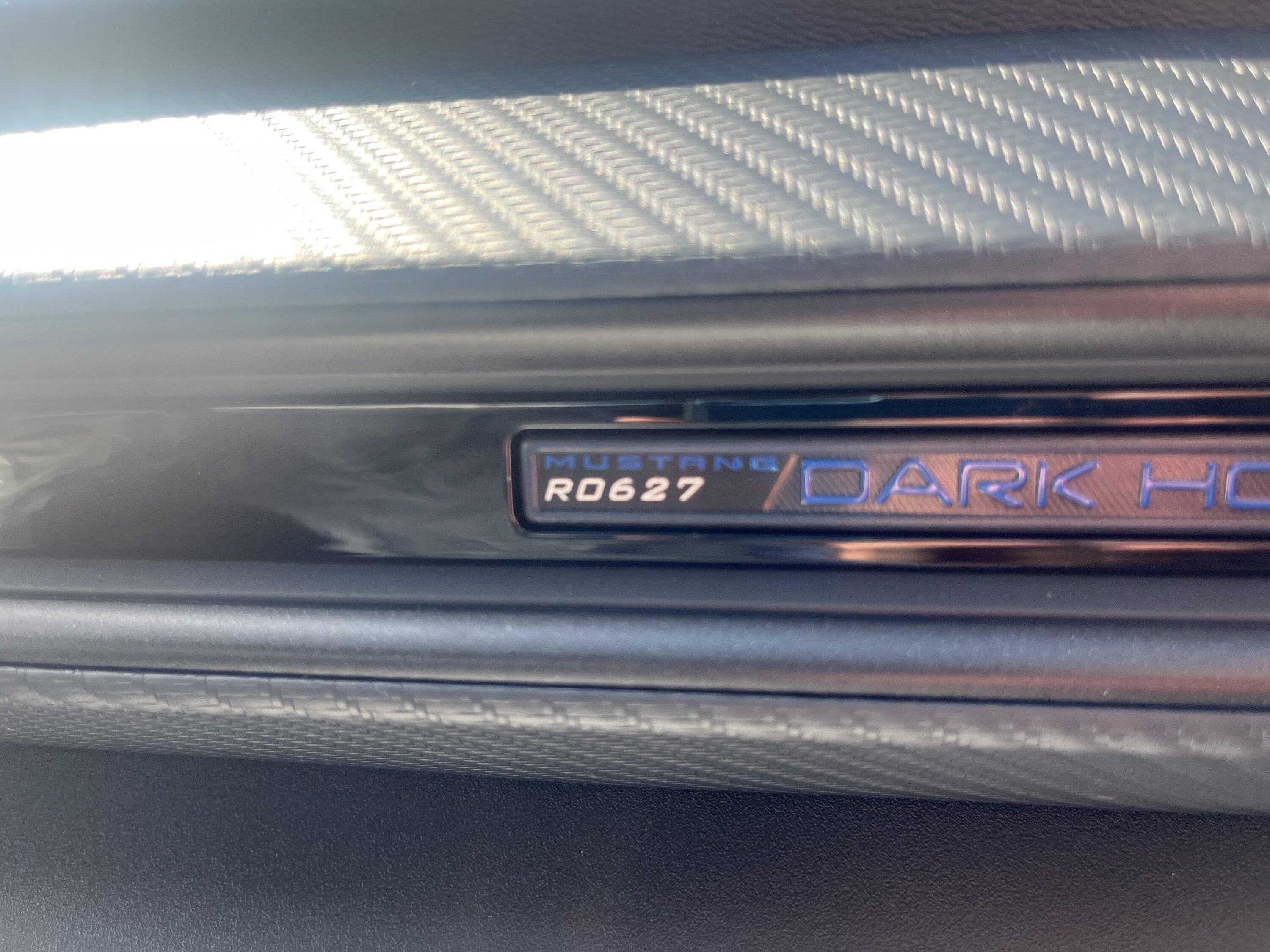 S650 Mustang Dark Horse Owners, Share your Chassis numbers IMG_5428