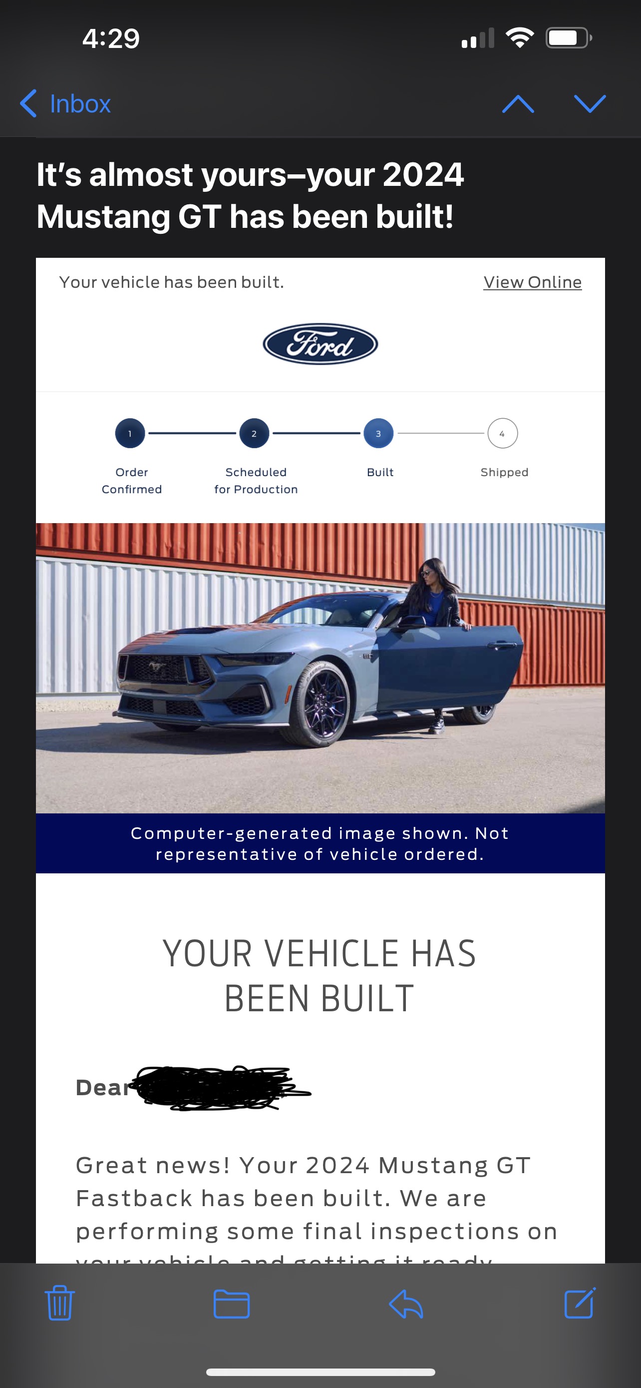S650 Mustang BUILT & SHIPPED !! Tracker update 2023: What's your status? IMG_5457