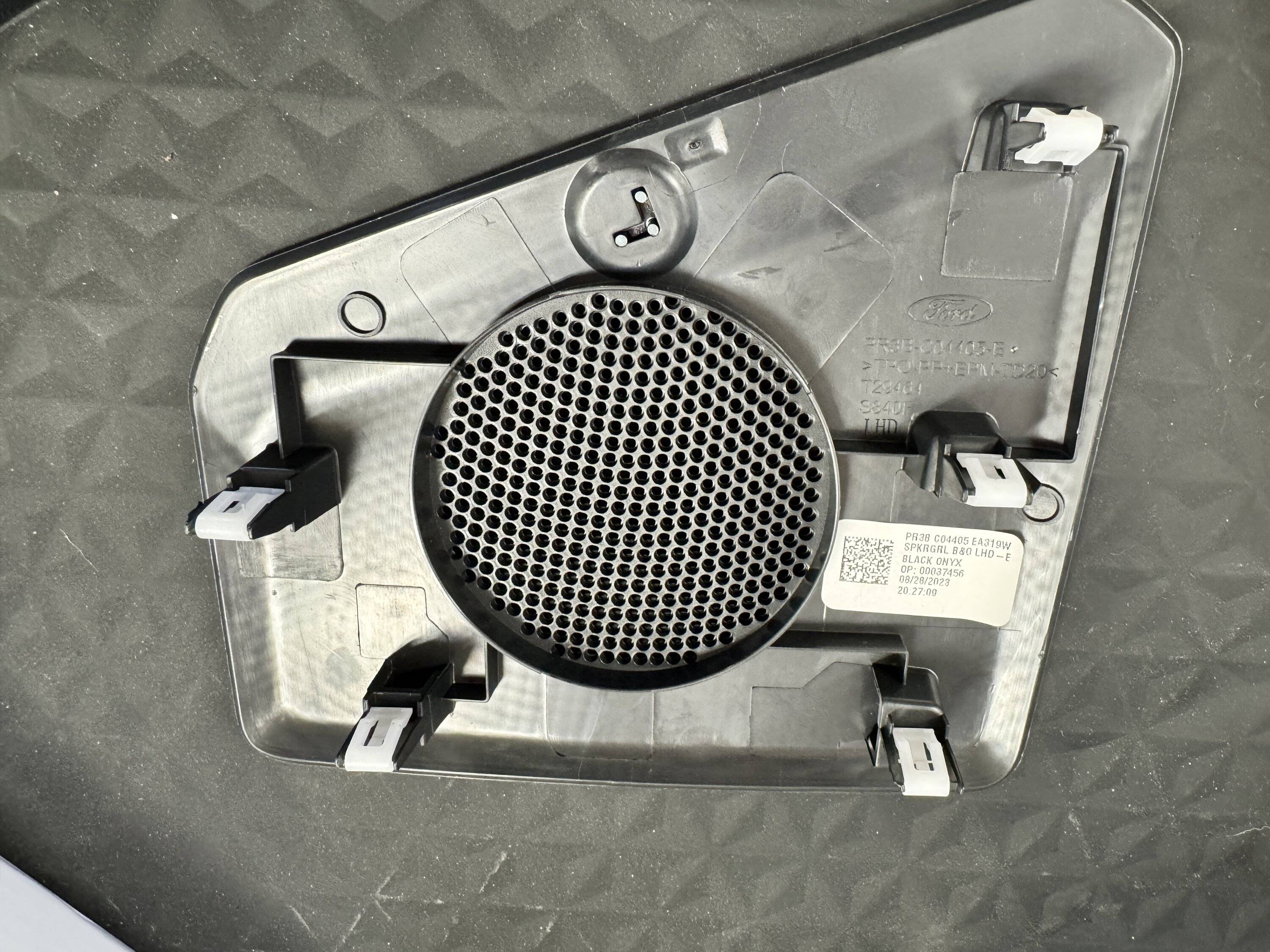 S650 Mustang Changed out center speaker in 2024 Mustang GT with B&O System IMG_5491