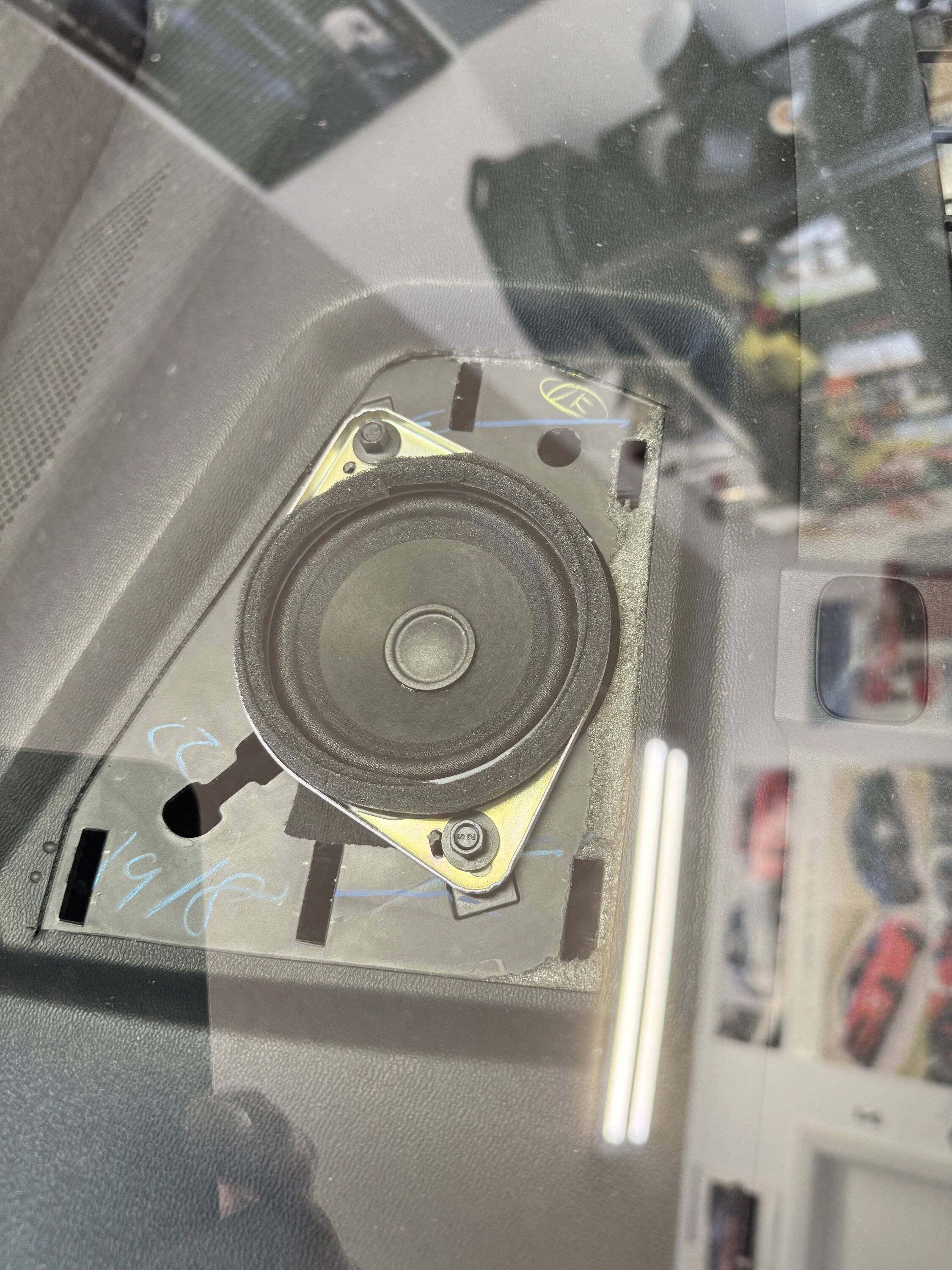 S650 Mustang Changed out center speaker in 2024 Mustang GT with B&O System IMG_5492.JPG