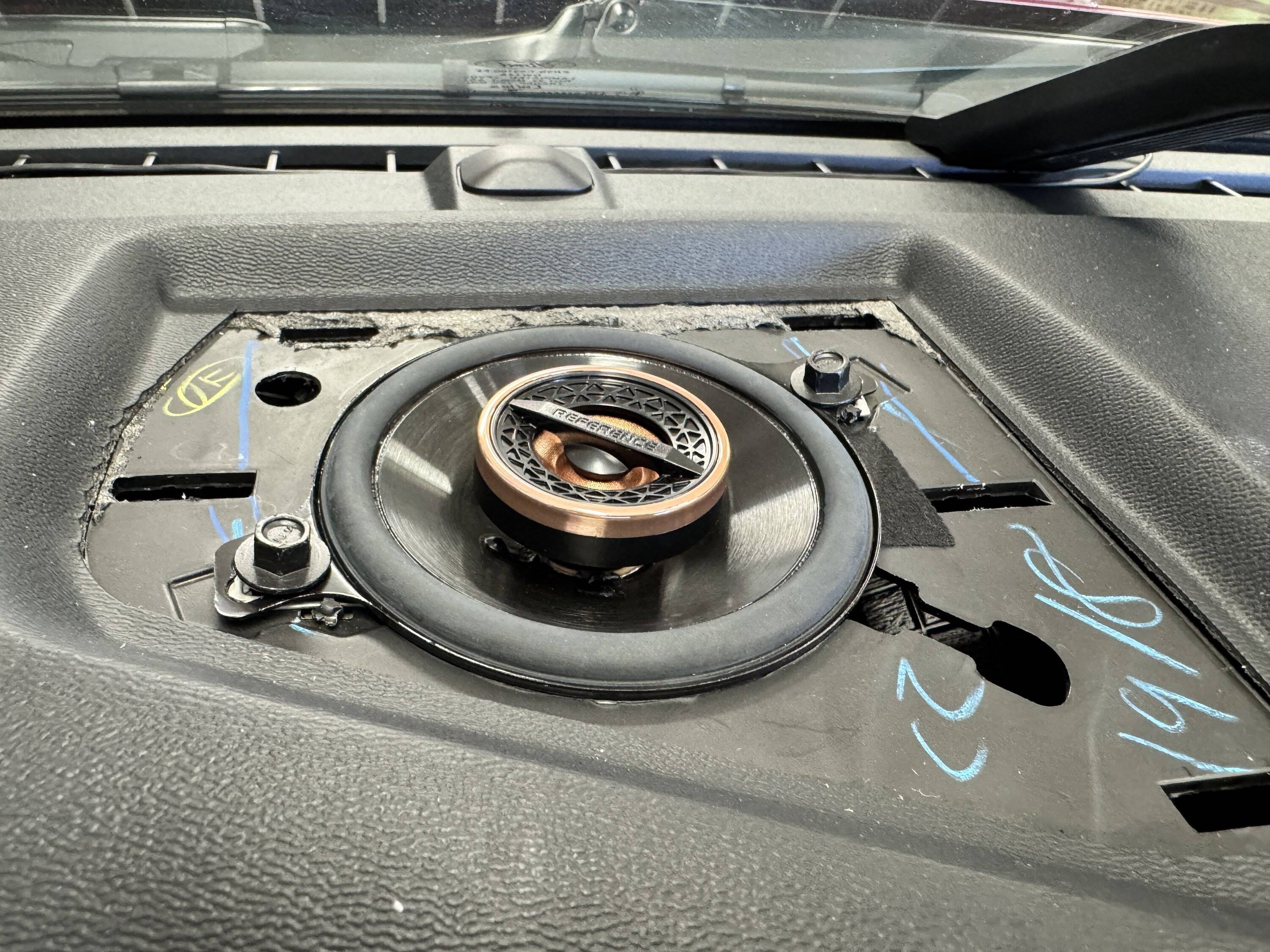 S650 Mustang Changed out center speaker in 2024 Mustang GT with B&O System IMG_5501.JPG