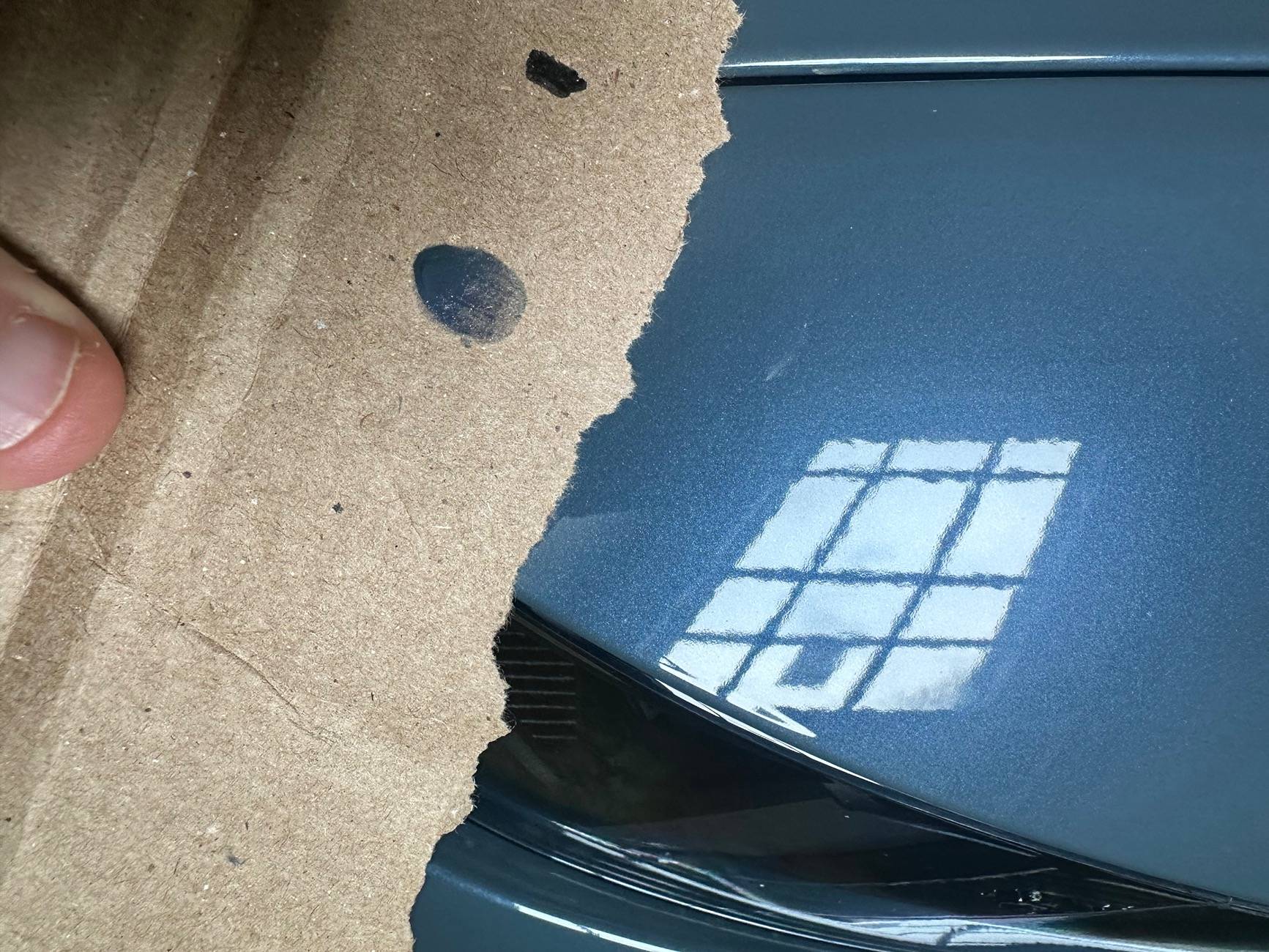 S650 Mustang Ford Vapor Blue touch up paint IMG_5516