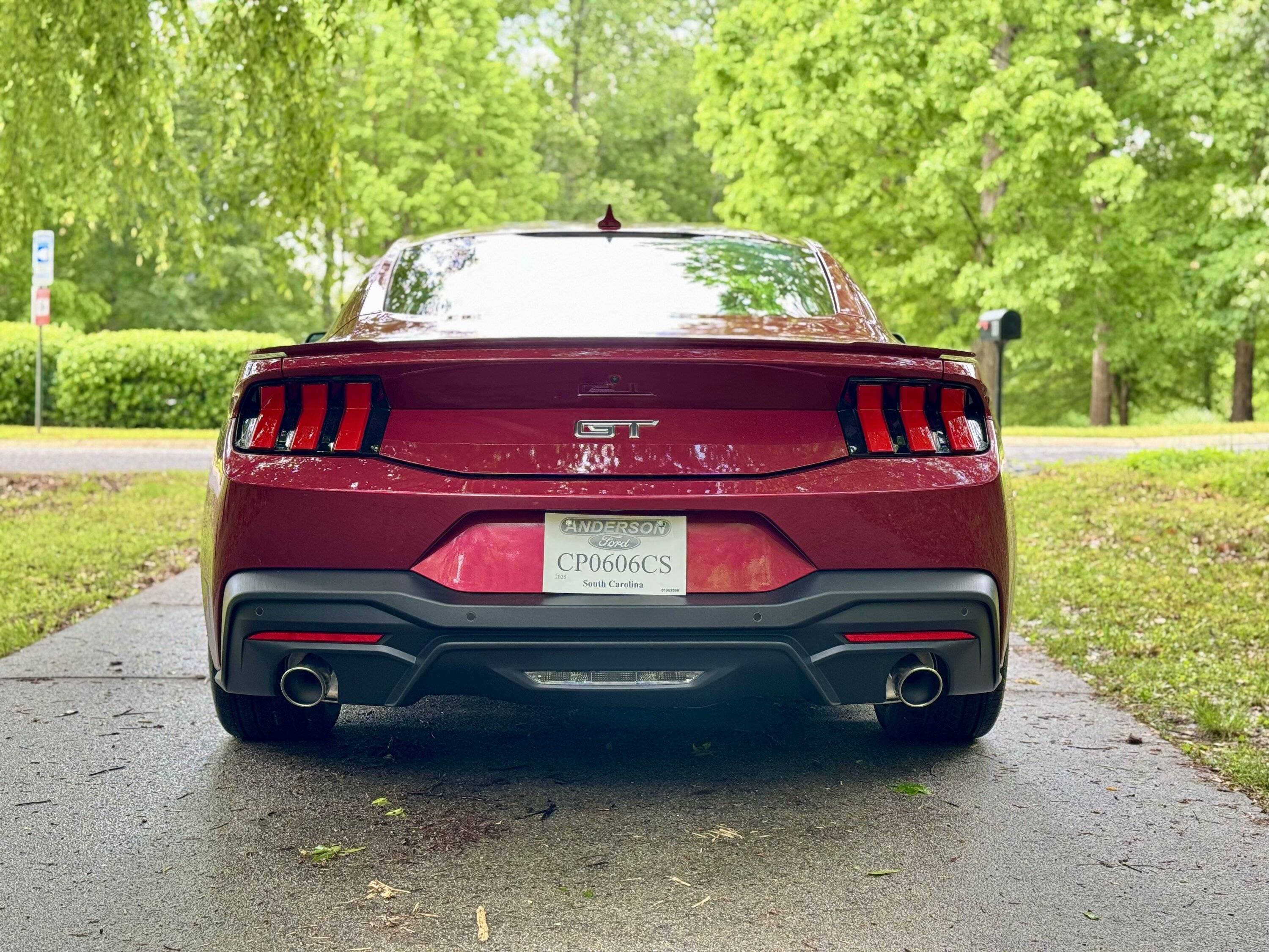 S650 Mustang Can I put this spoiler on my non-performance GT? IMG_5583