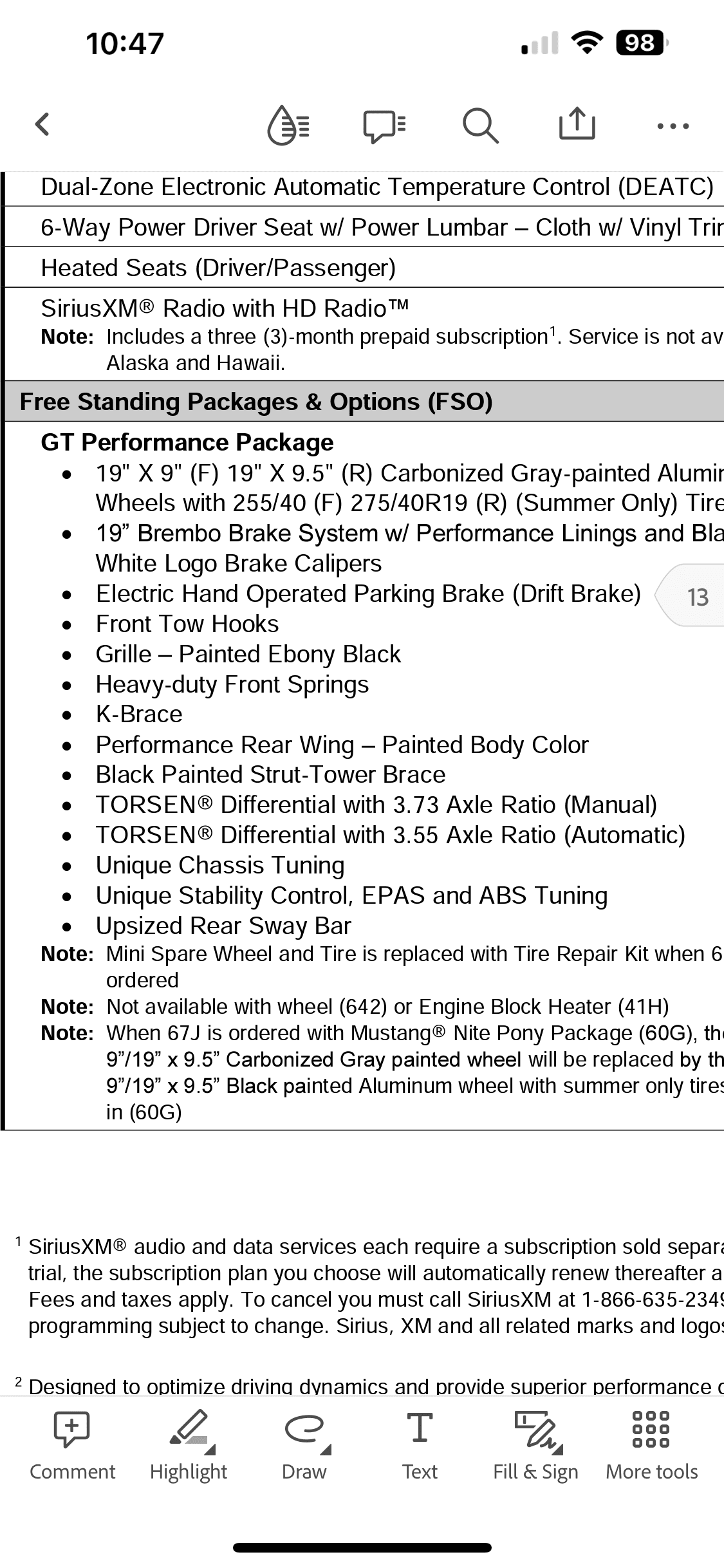 S650 Mustang Only GT Performance Pack gets painted grille and hood vent? IMG_5589