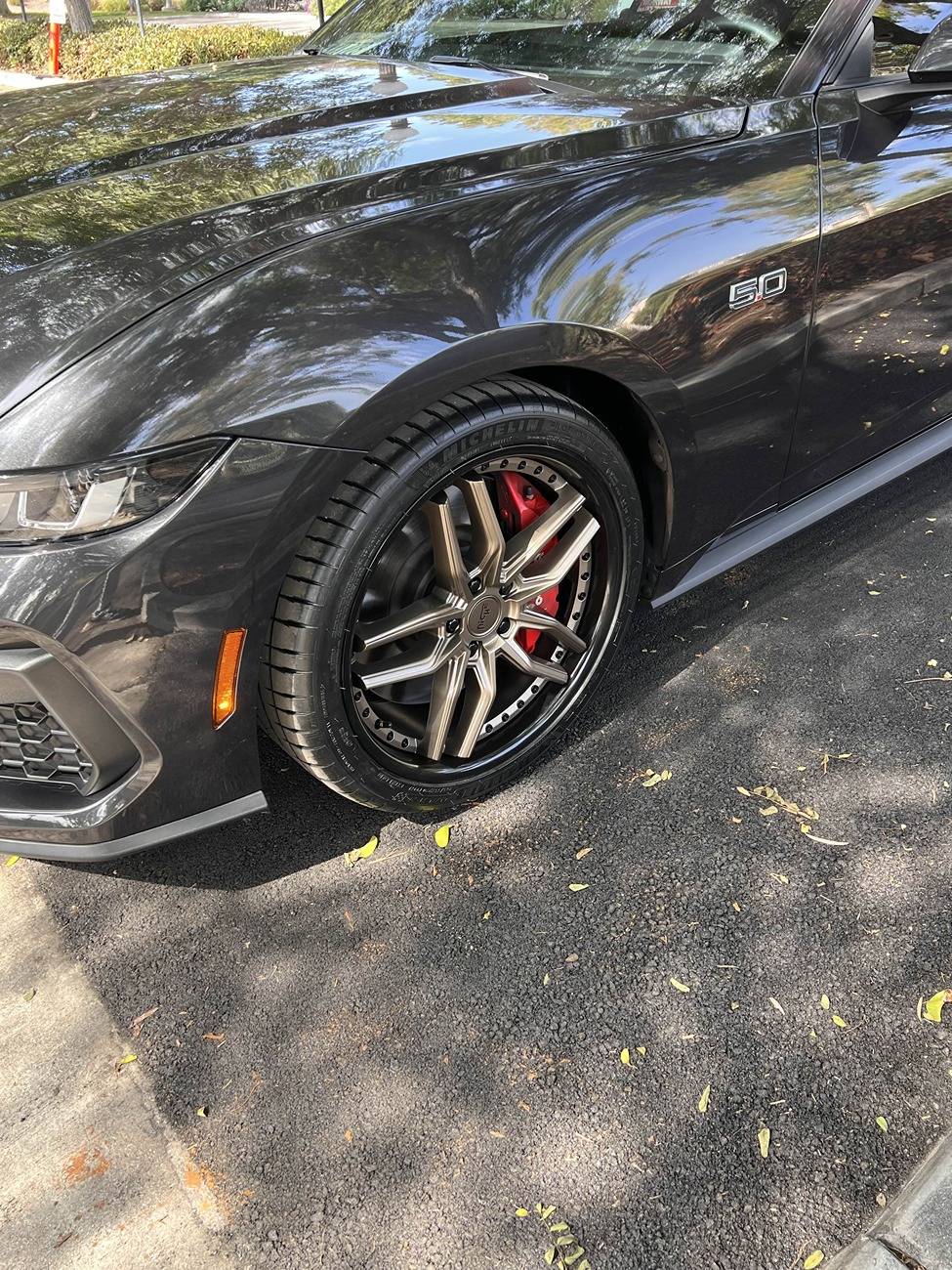 S650 Mustang Bought a new S650 Convertible GT! What are cool exterior mods I can add? Racing stripes? Chin Splitters? Black out wheels? IMG_5614