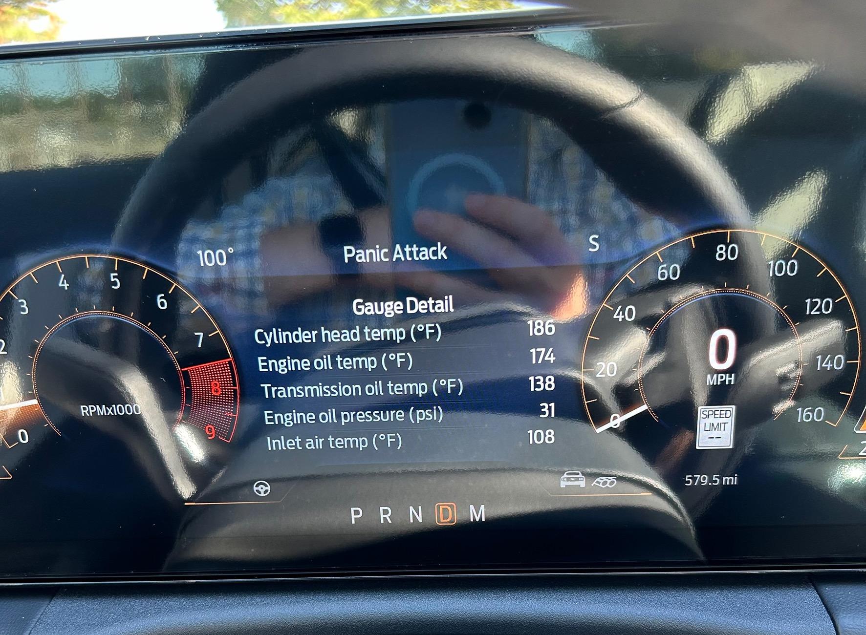 S650 Mustang Let's see your Gauge Details, What is Normal? IMG_5779