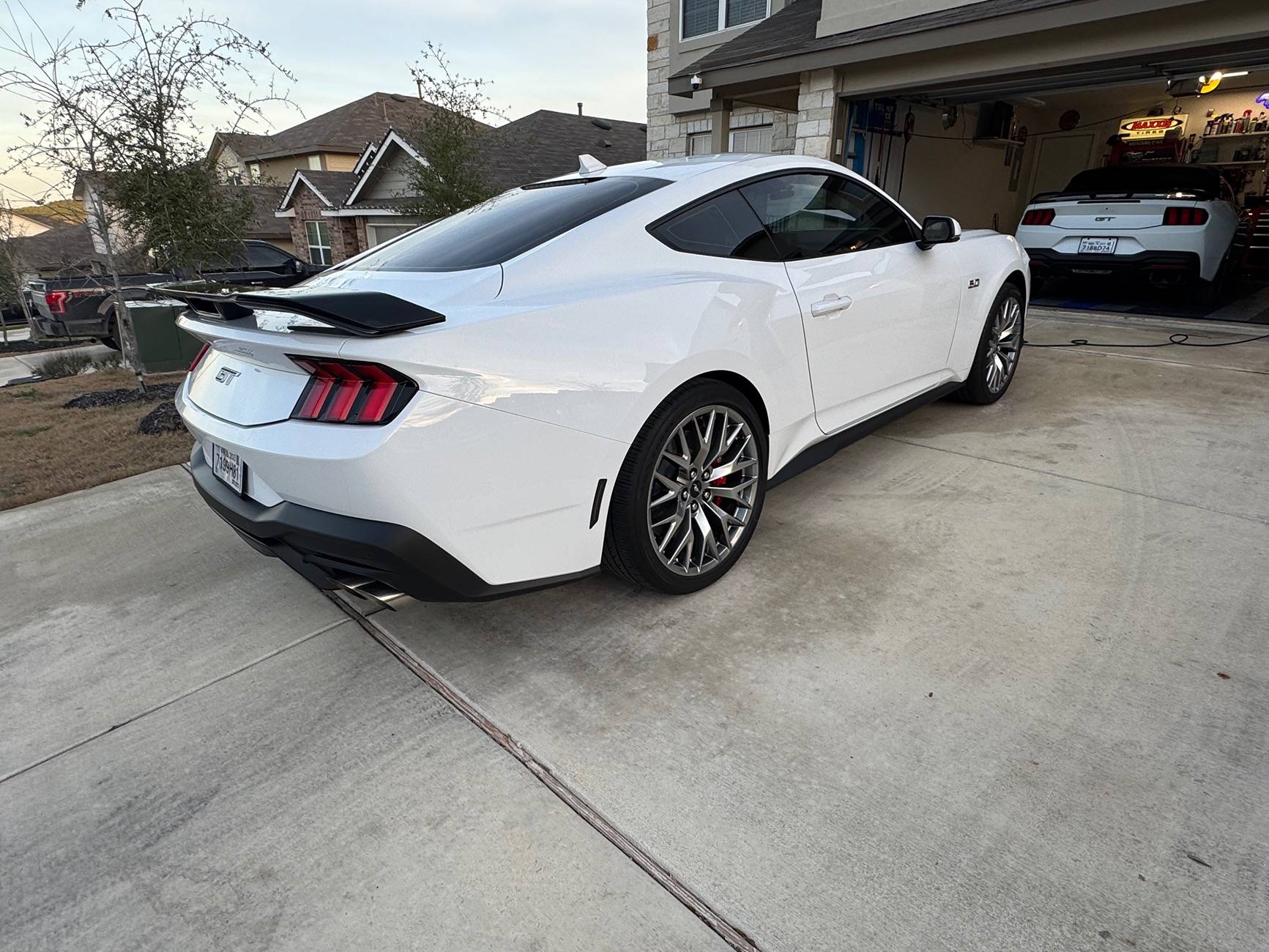 S650 Mustang SpeedForm Dark Horse Style Rear Spoiler - Gloss Black (pictures) IMG_5780