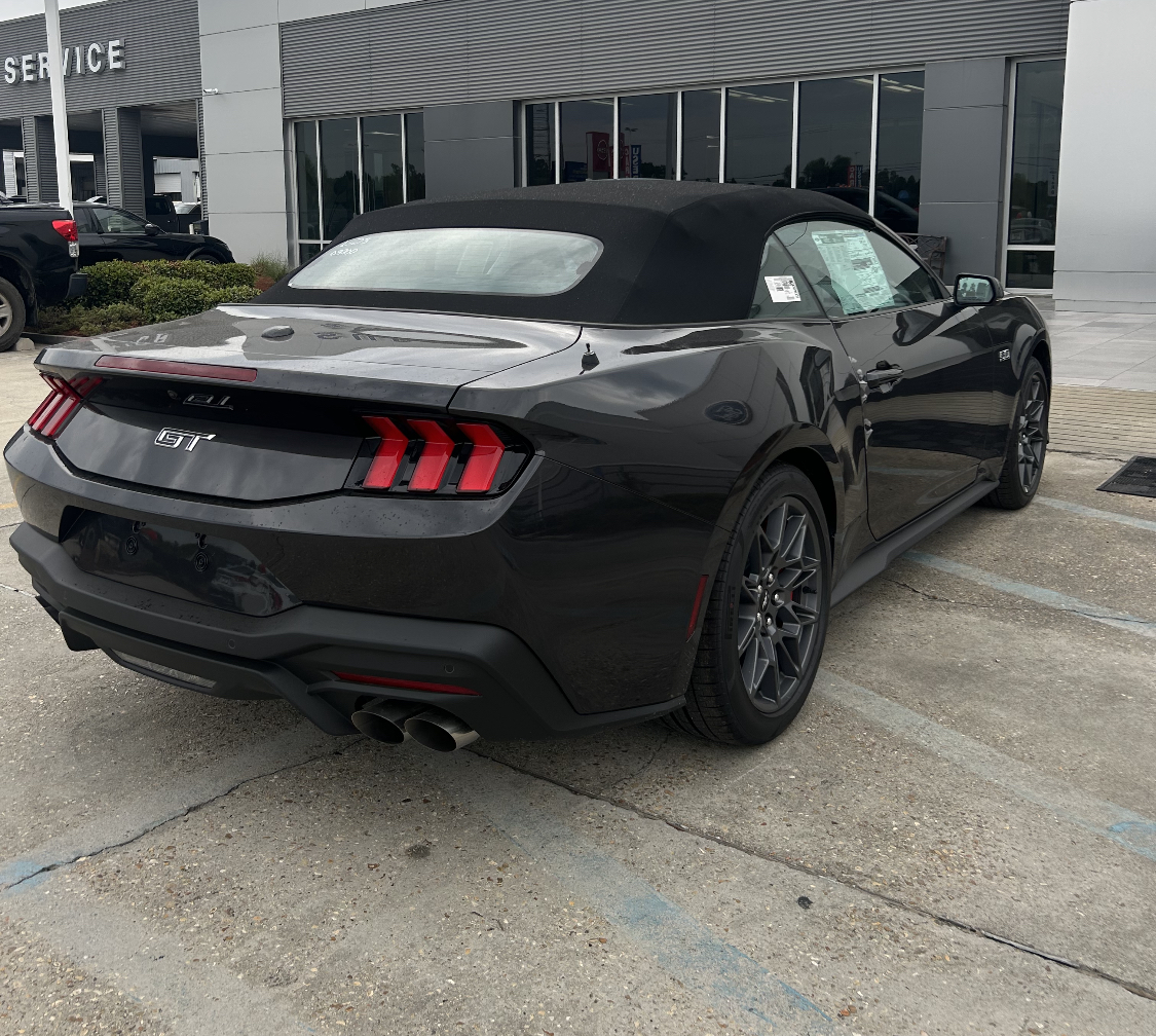 S650 Mustang Dark Matter Gray Convertible delivered IMG_5941