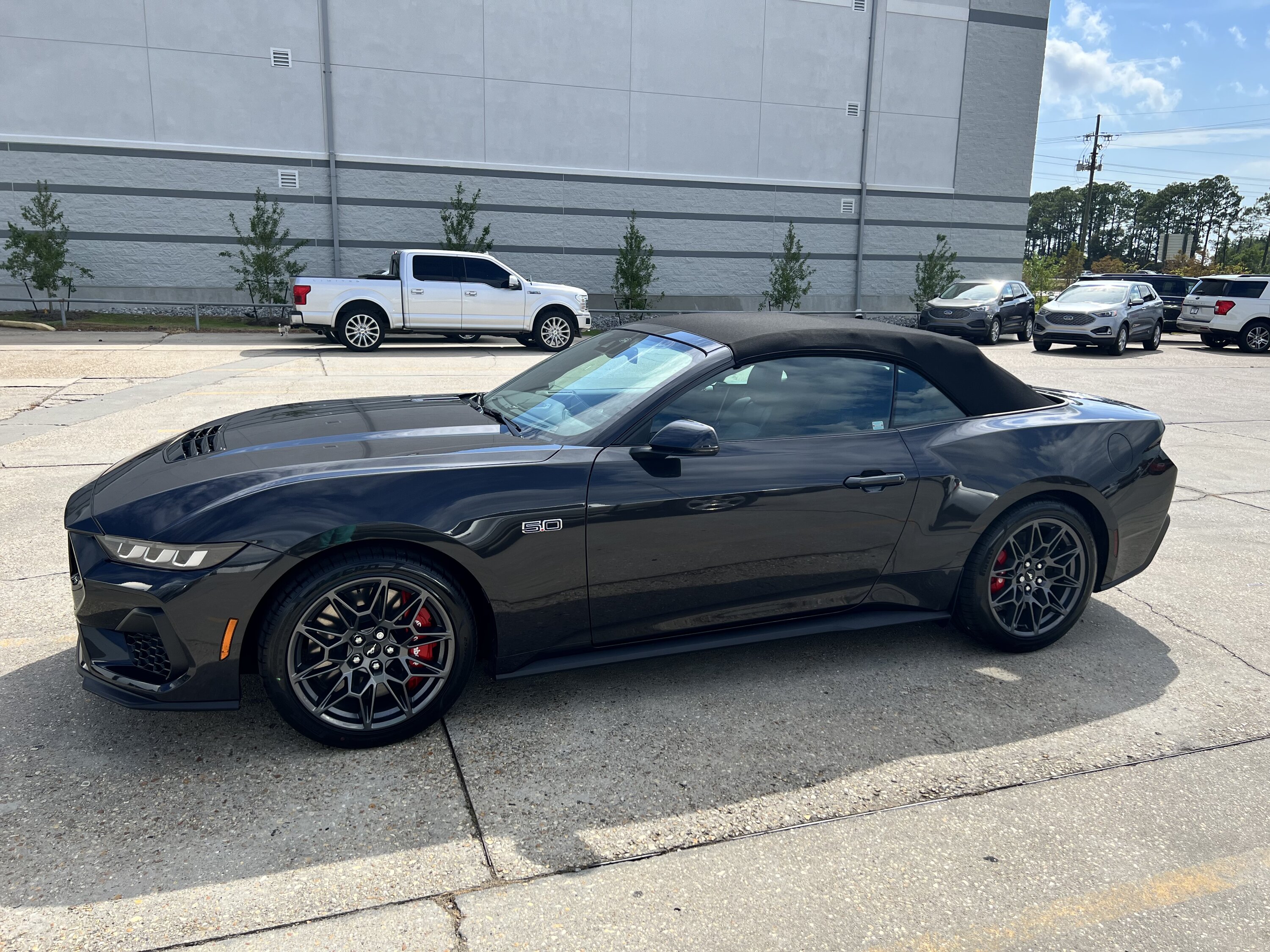 S650 Mustang Dark Matter Gray Convertible delivered IMG_5946