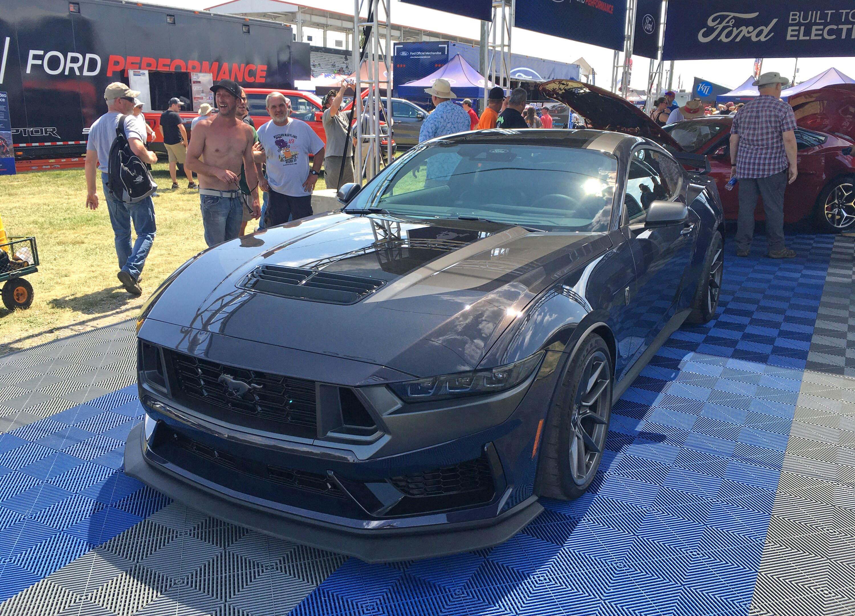 2025 Mustangs displayed at Carlisle Ford Nationals Mustang7G 2025