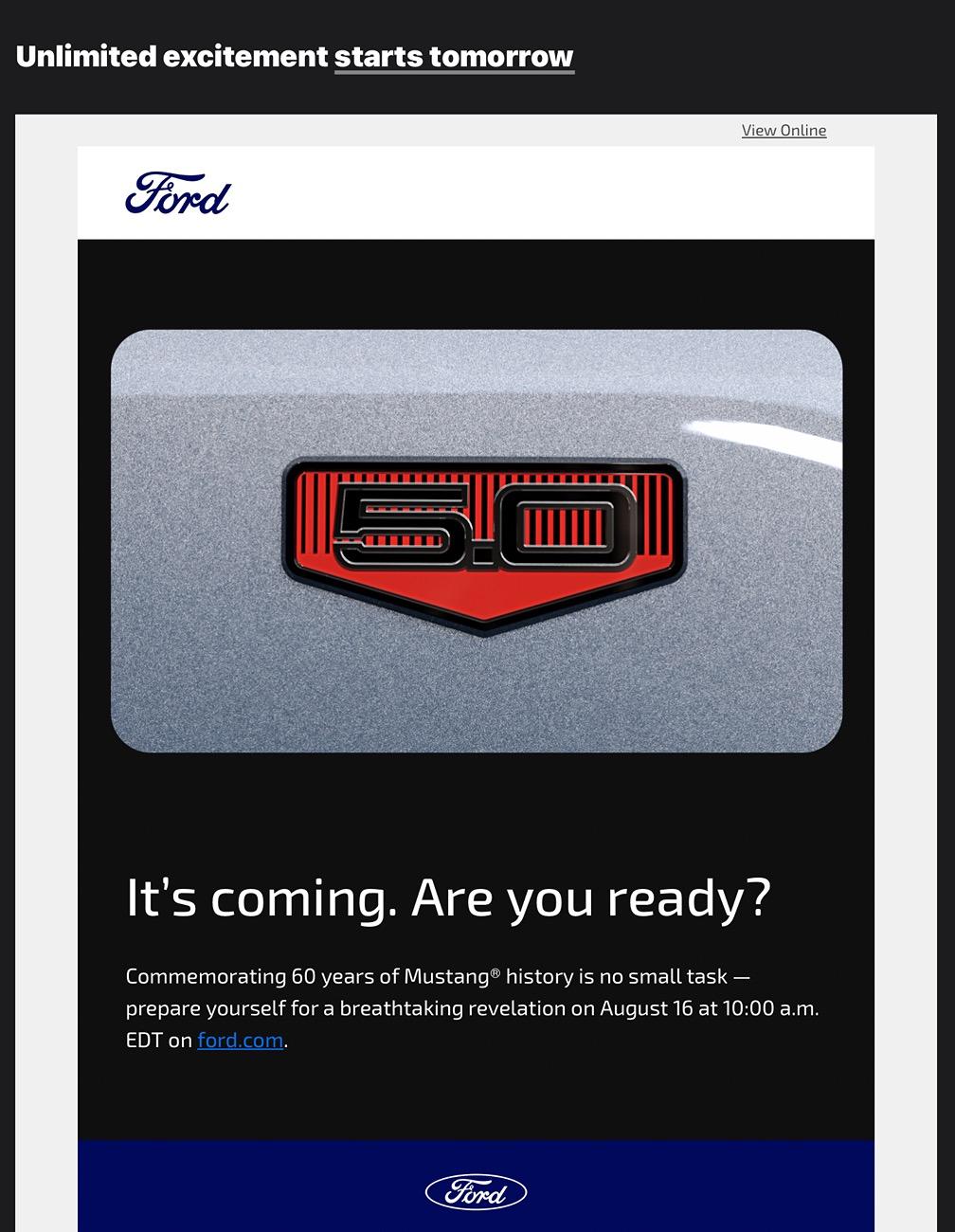 S650 Mustang New Limited Edition Mustang GT Coming? More info on 8/16 IMG_6105
