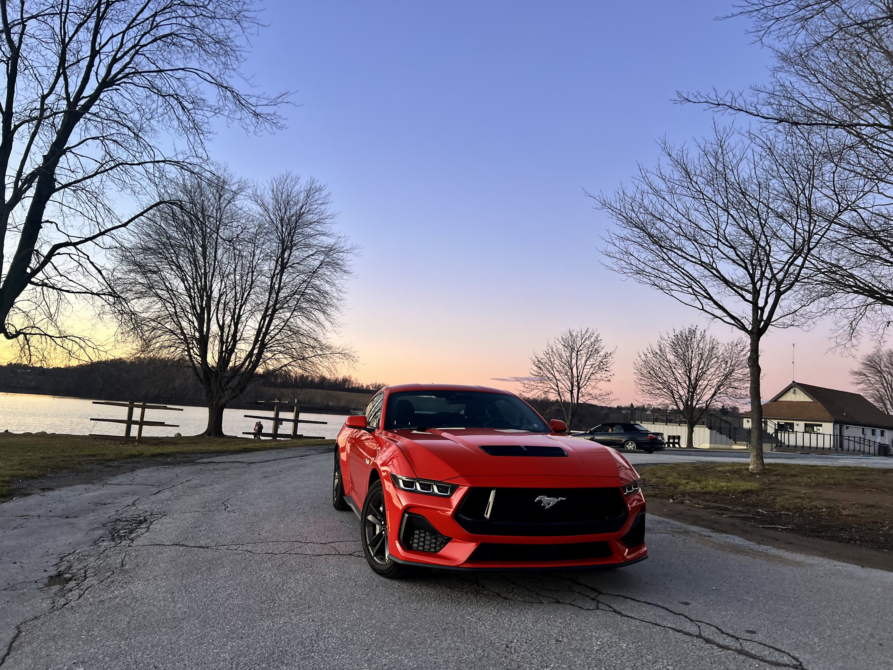 S650 Mustang Beautiful Race Red in the Sunset IMG_6205